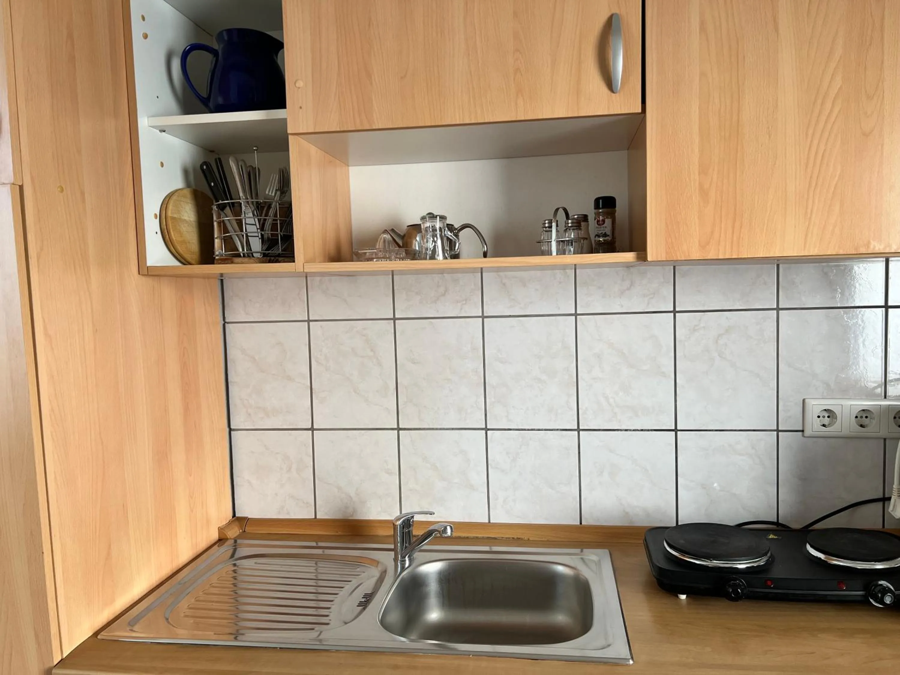 Kitchen or kitchenette in Hotel Fantasie