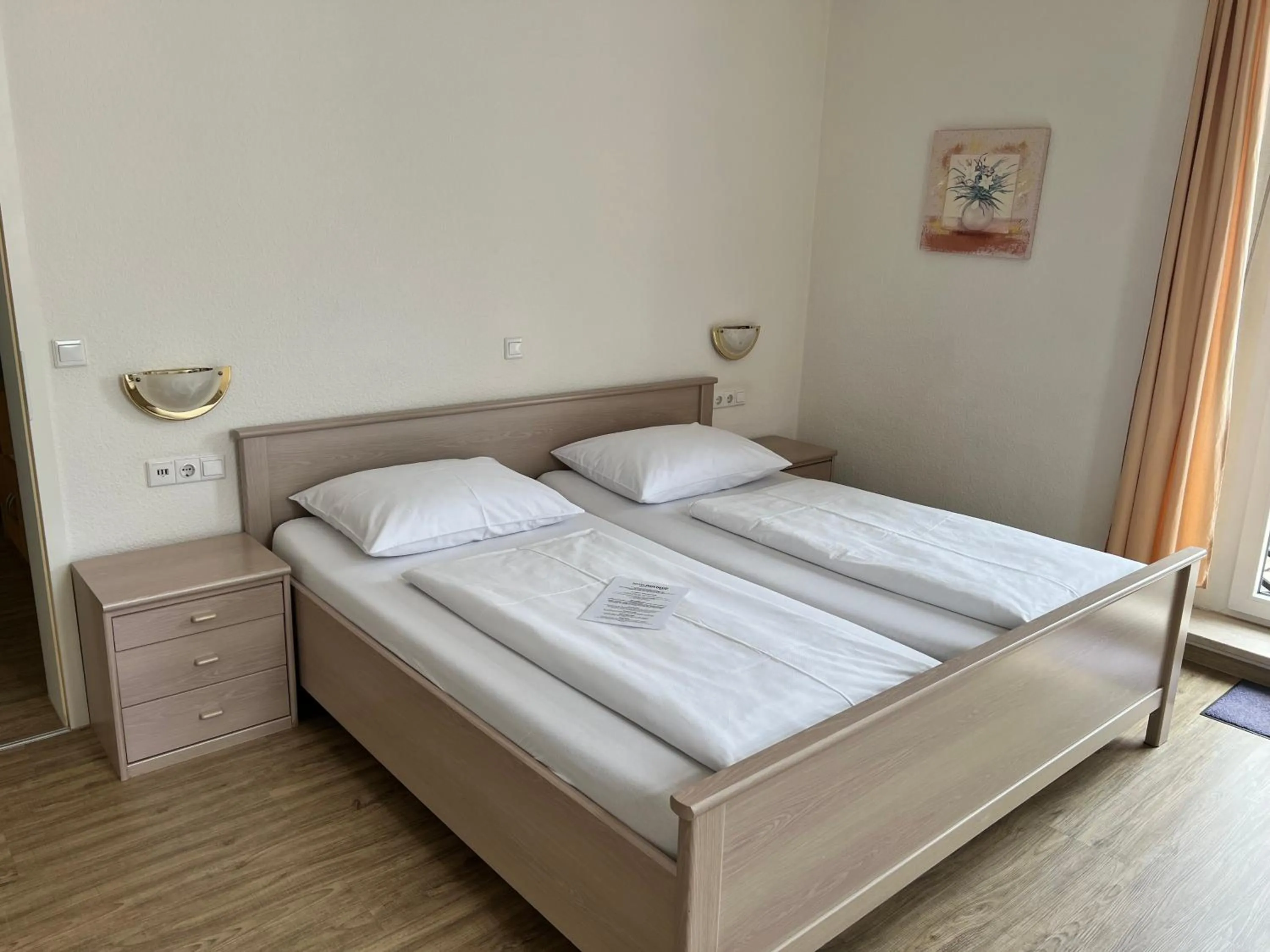 Bed in Hotel Fantasie