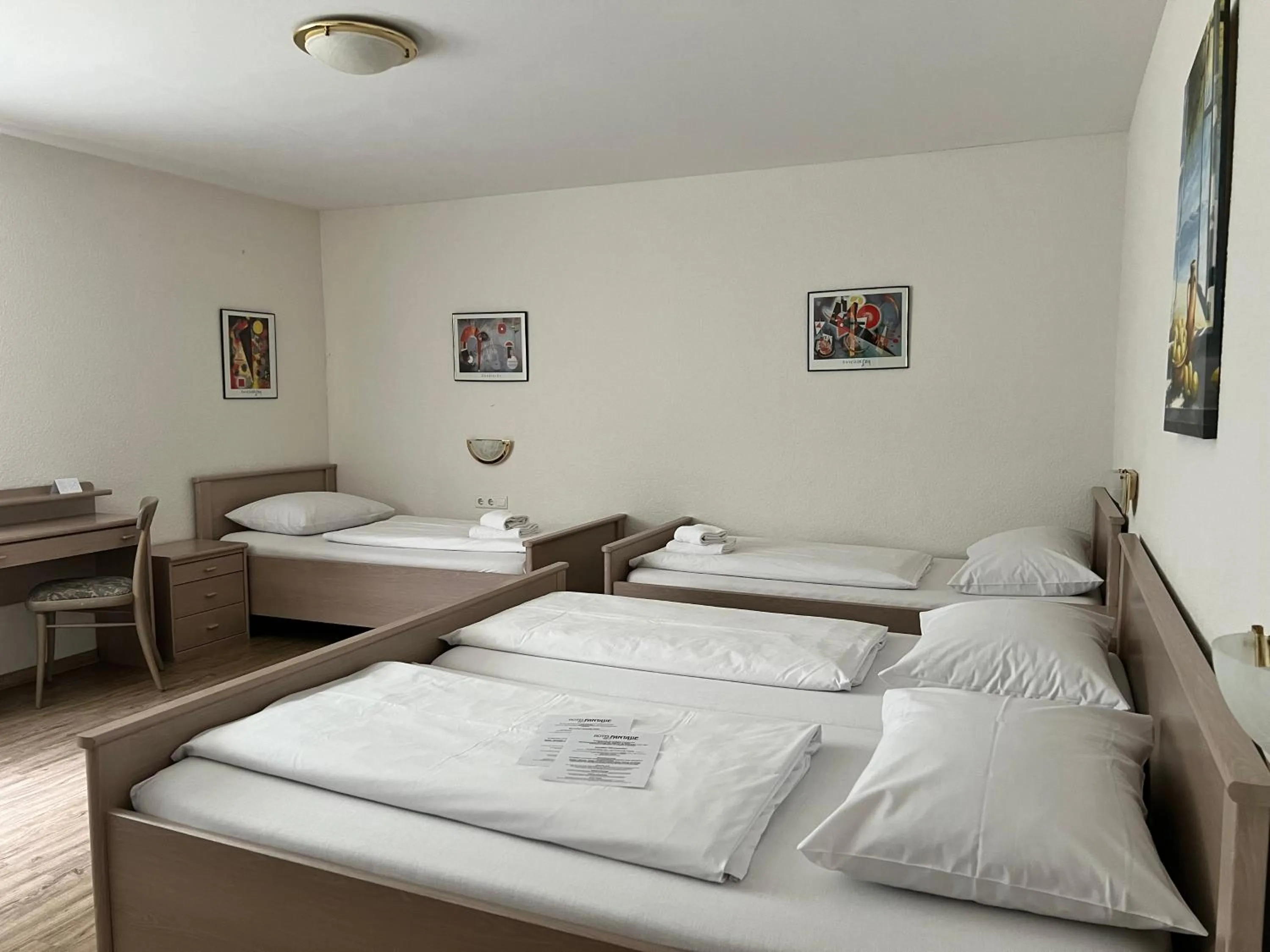 Bed in Hotel Fantasie