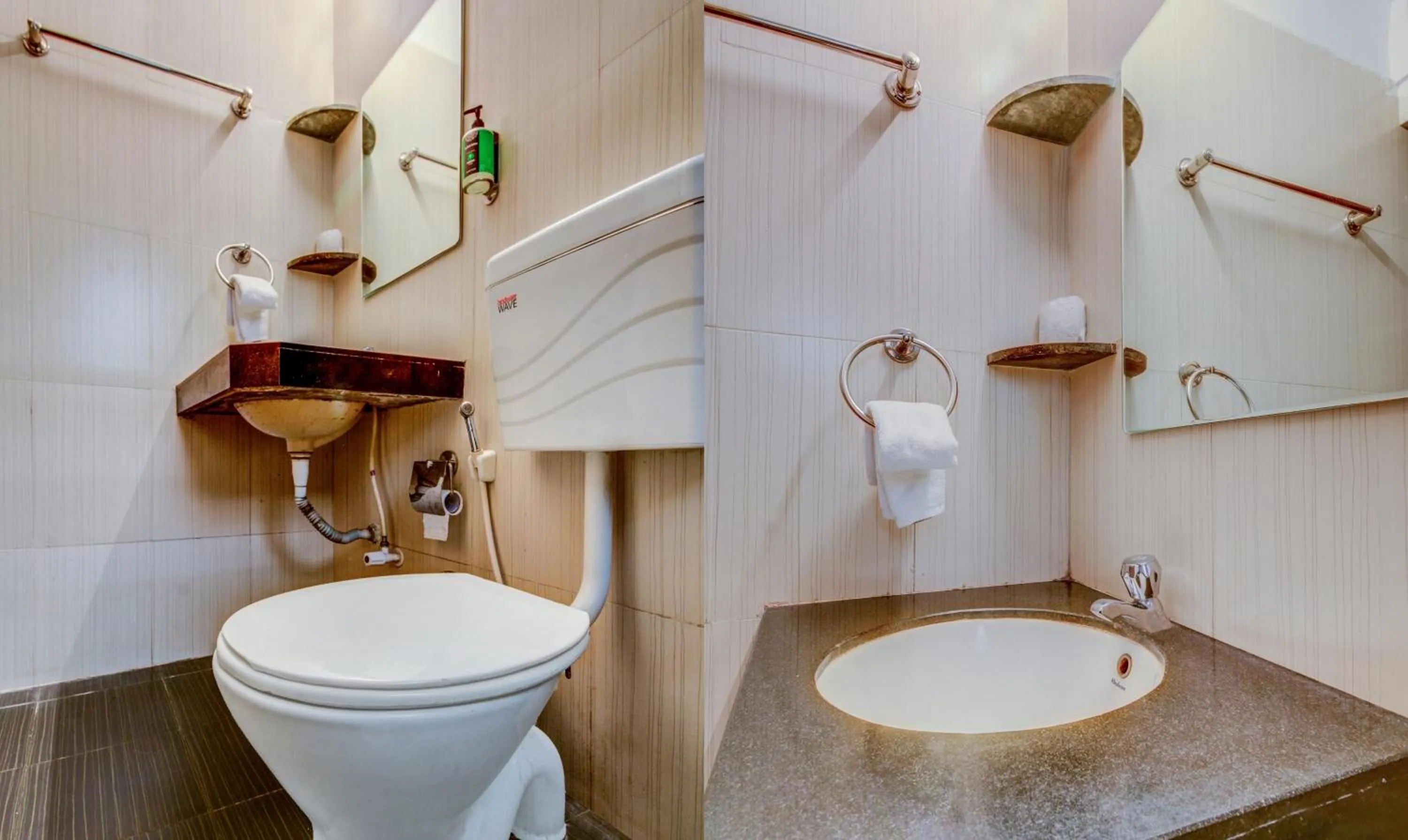 Bathroom in Treebo Iris Suites