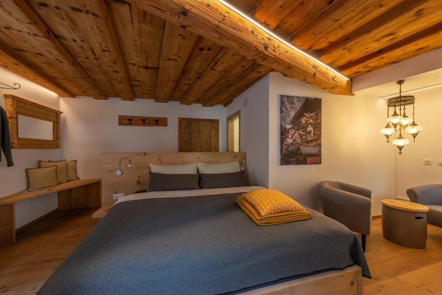 Photo of the whole room, Bed in I da Mitt