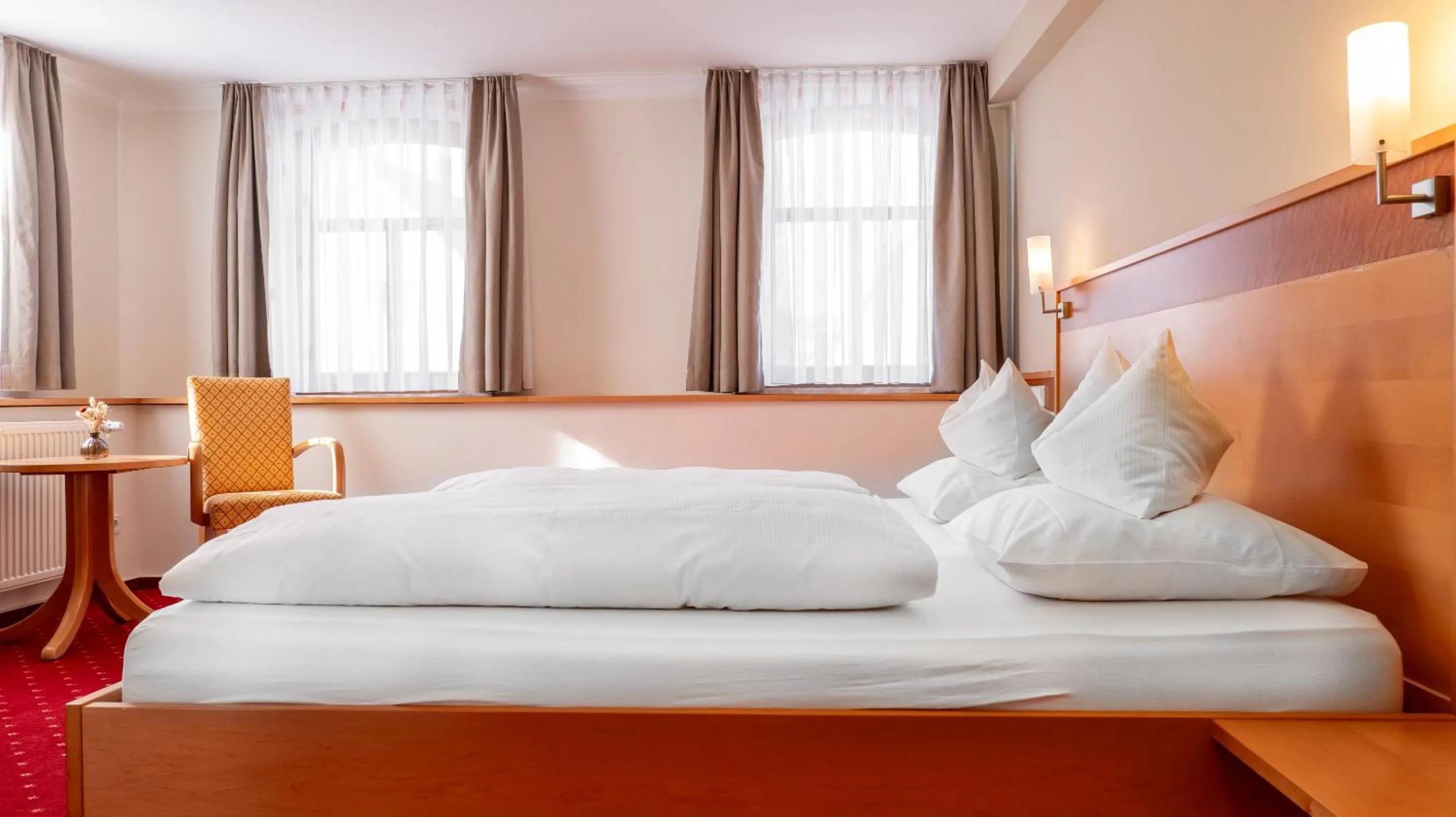 Bed in Hotel & Restaurant Post