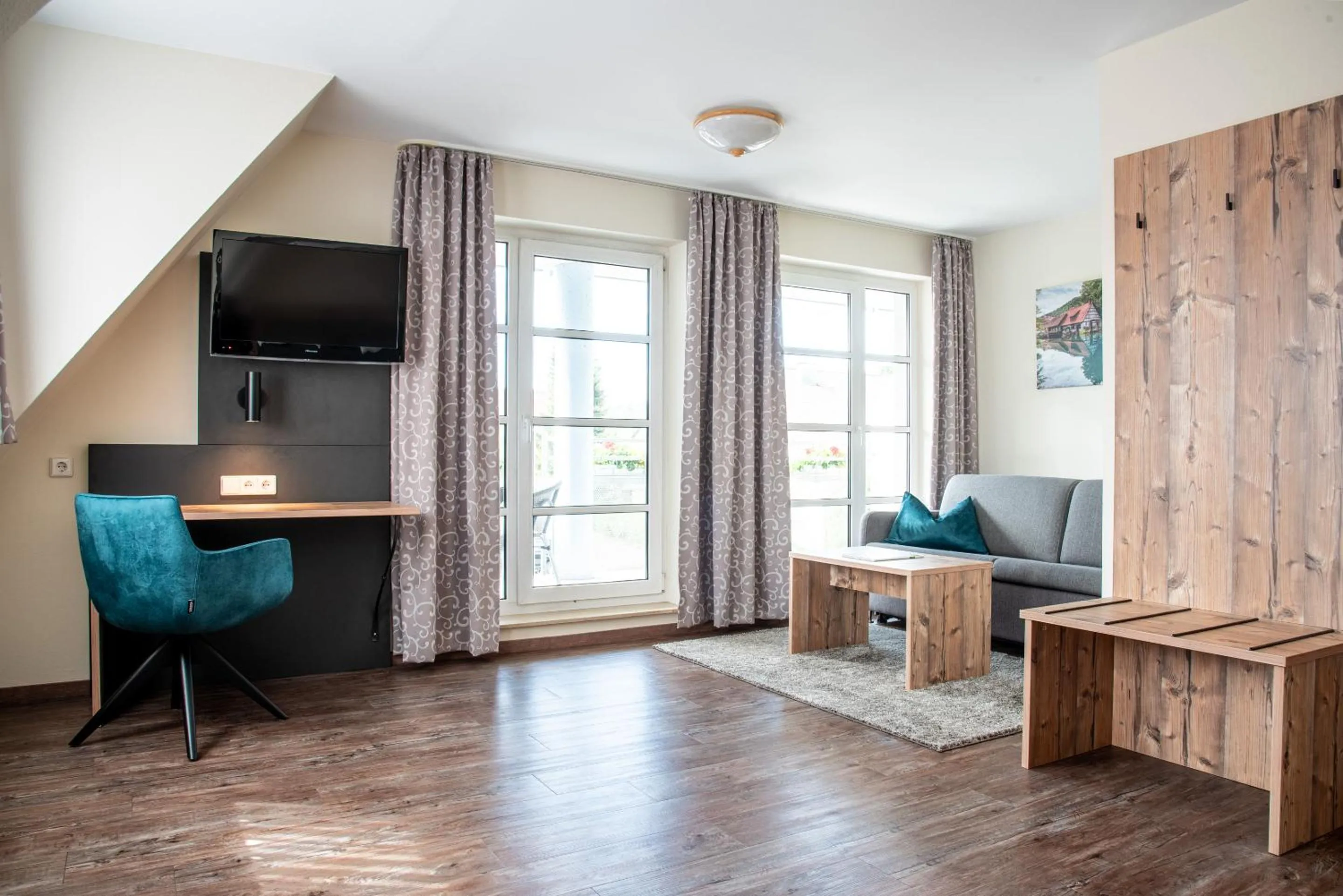 Balcony/Terrace in Hotel & Restaurant Post