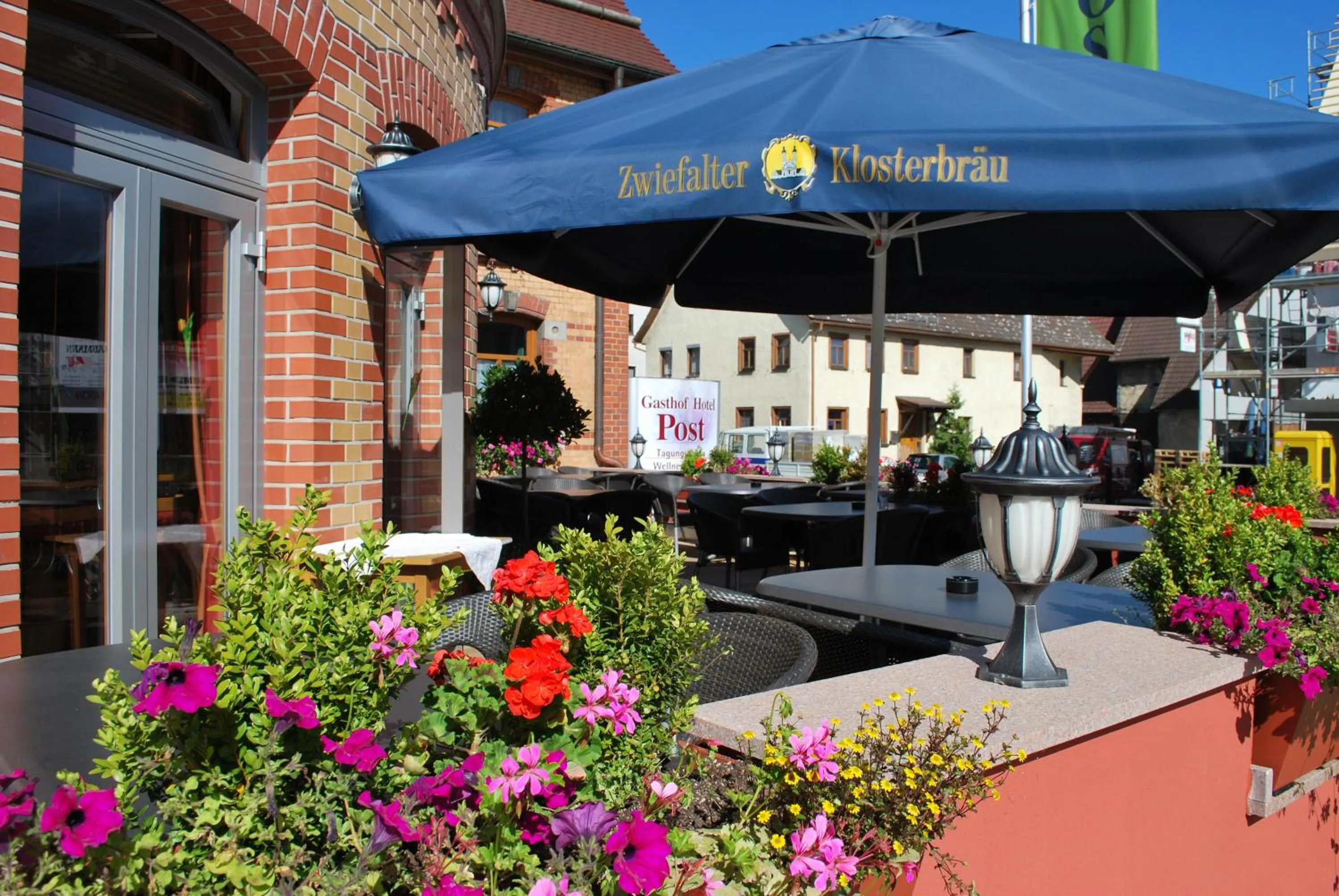 Balcony/Terrace in Hotel & Restaurant Post