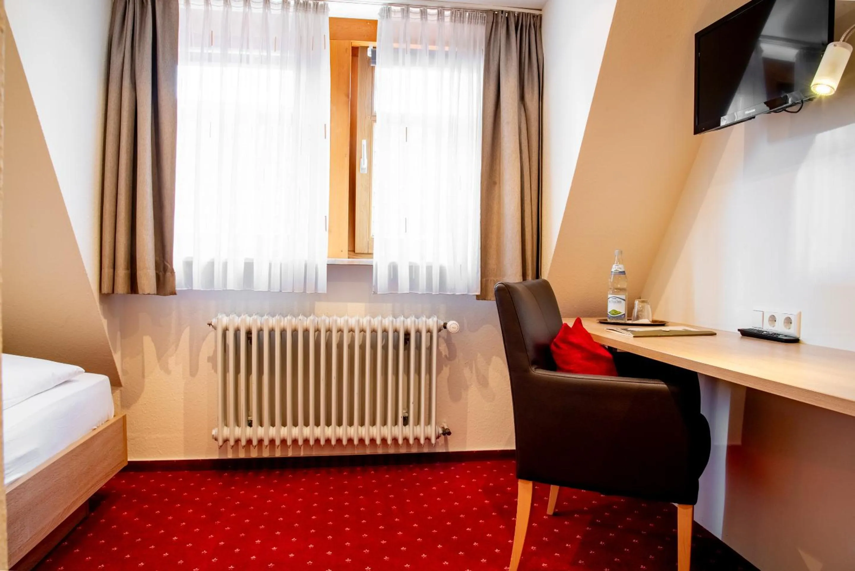 Photo of the whole room, Bed in Hotel & Restaurant Post