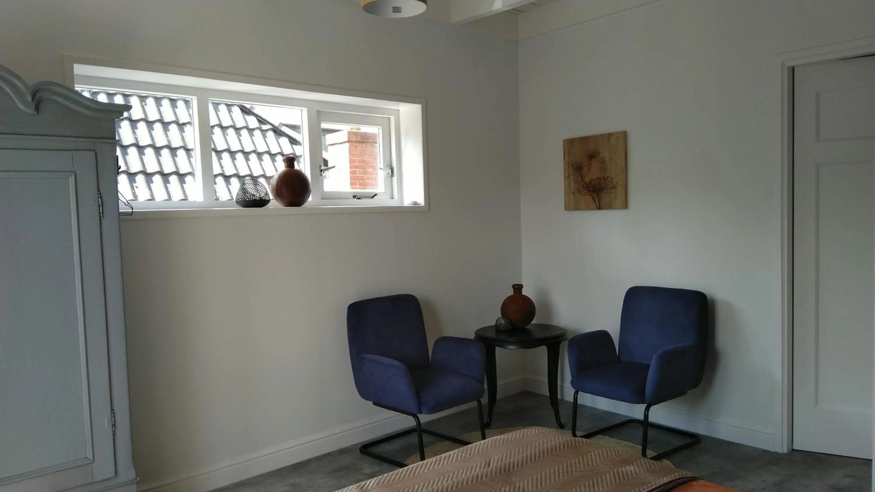 Seating area in BnB-Heirhuys