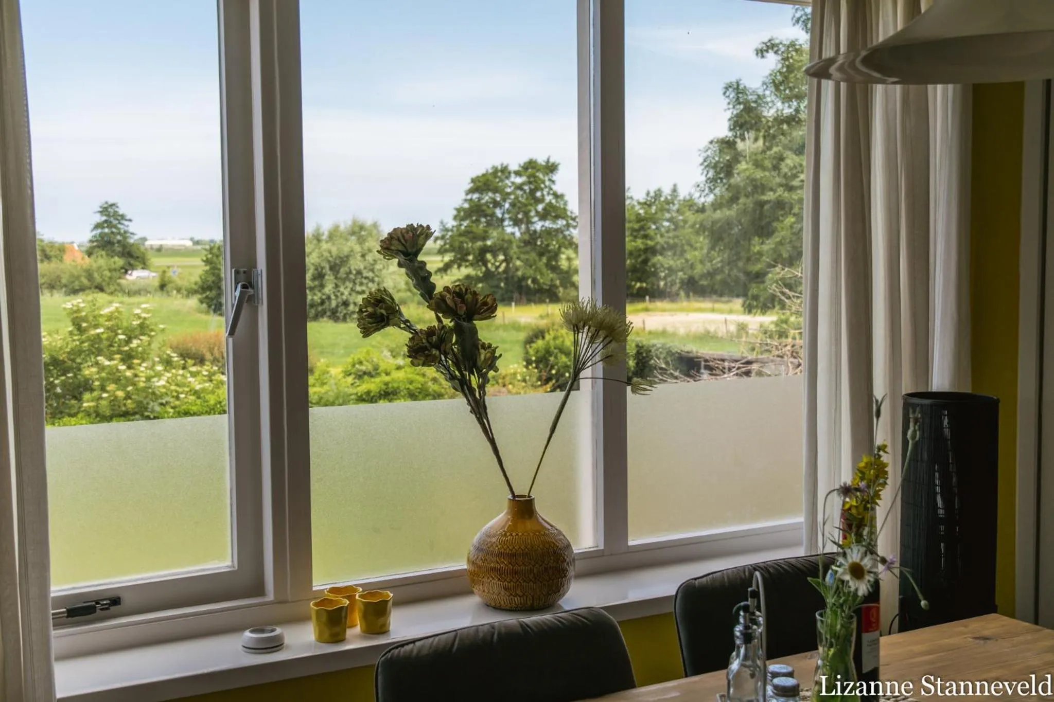 View (from property/room) in BnB-Heirhuys