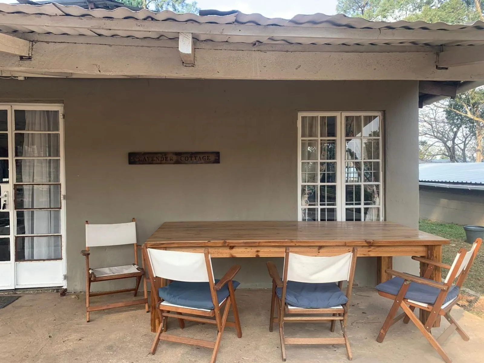 Patio in Ollivanders Estate