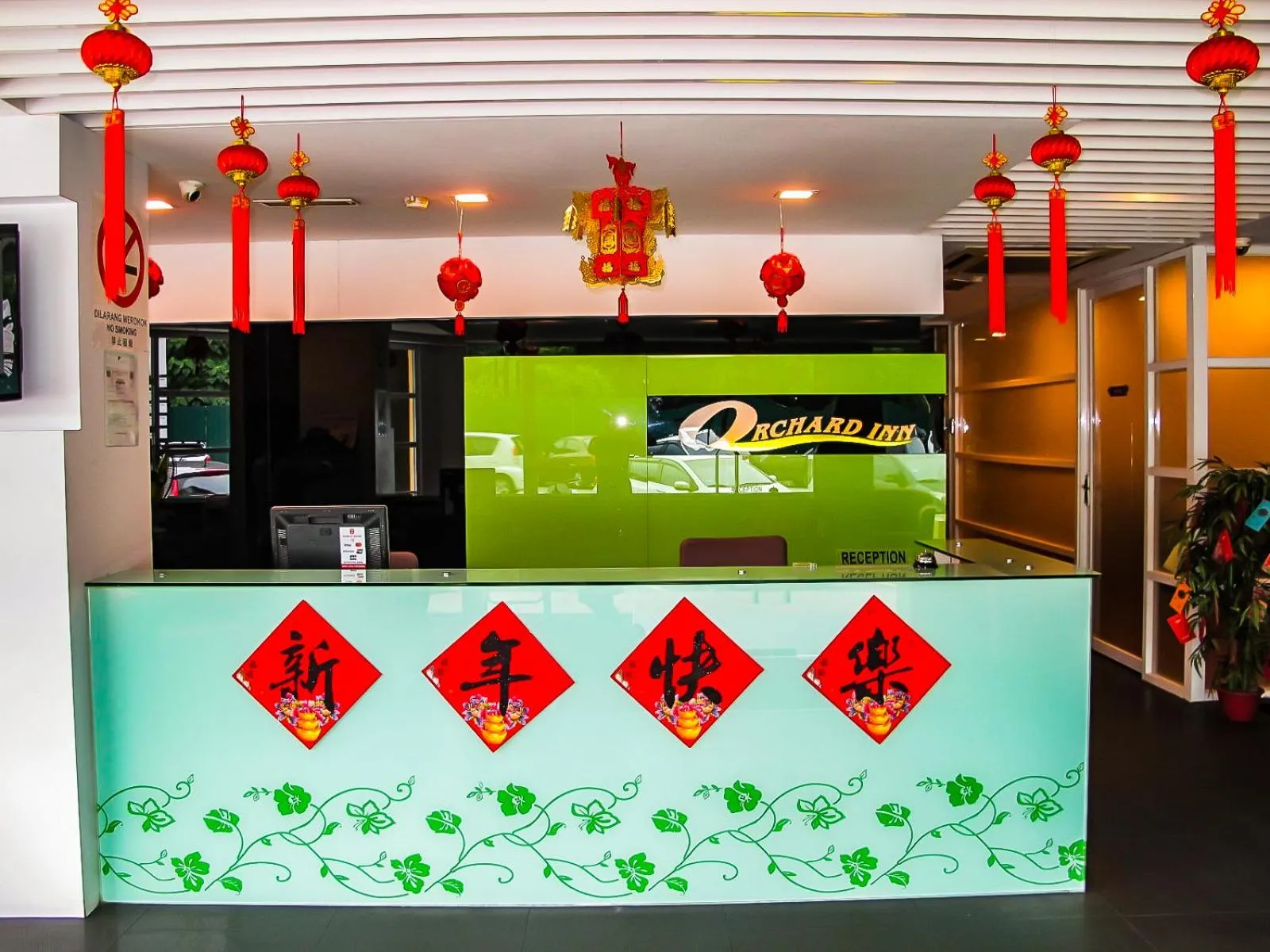 Facade/entrance in Orchard Inn Puchong