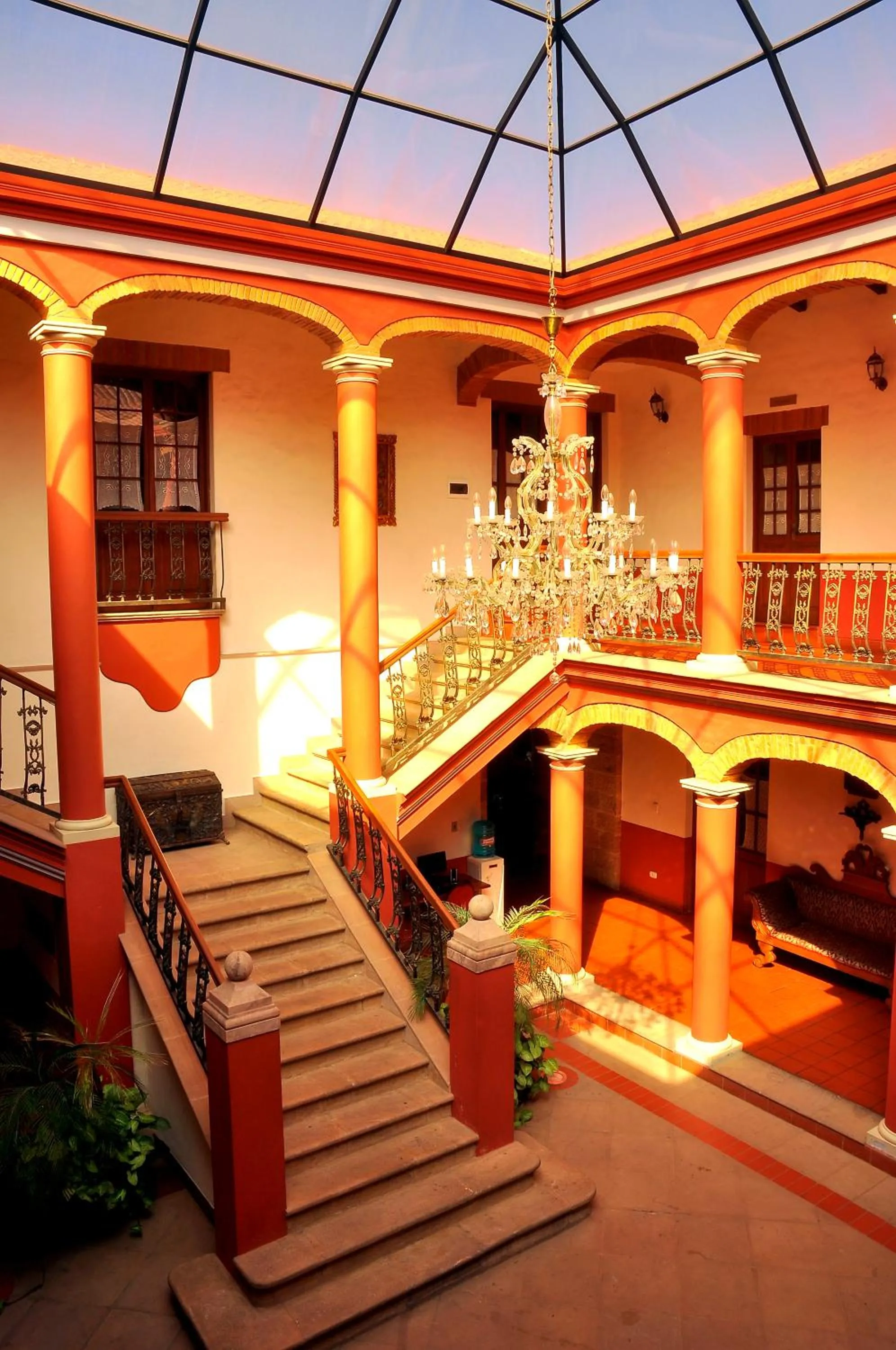 Patio in Hotel Monasterio