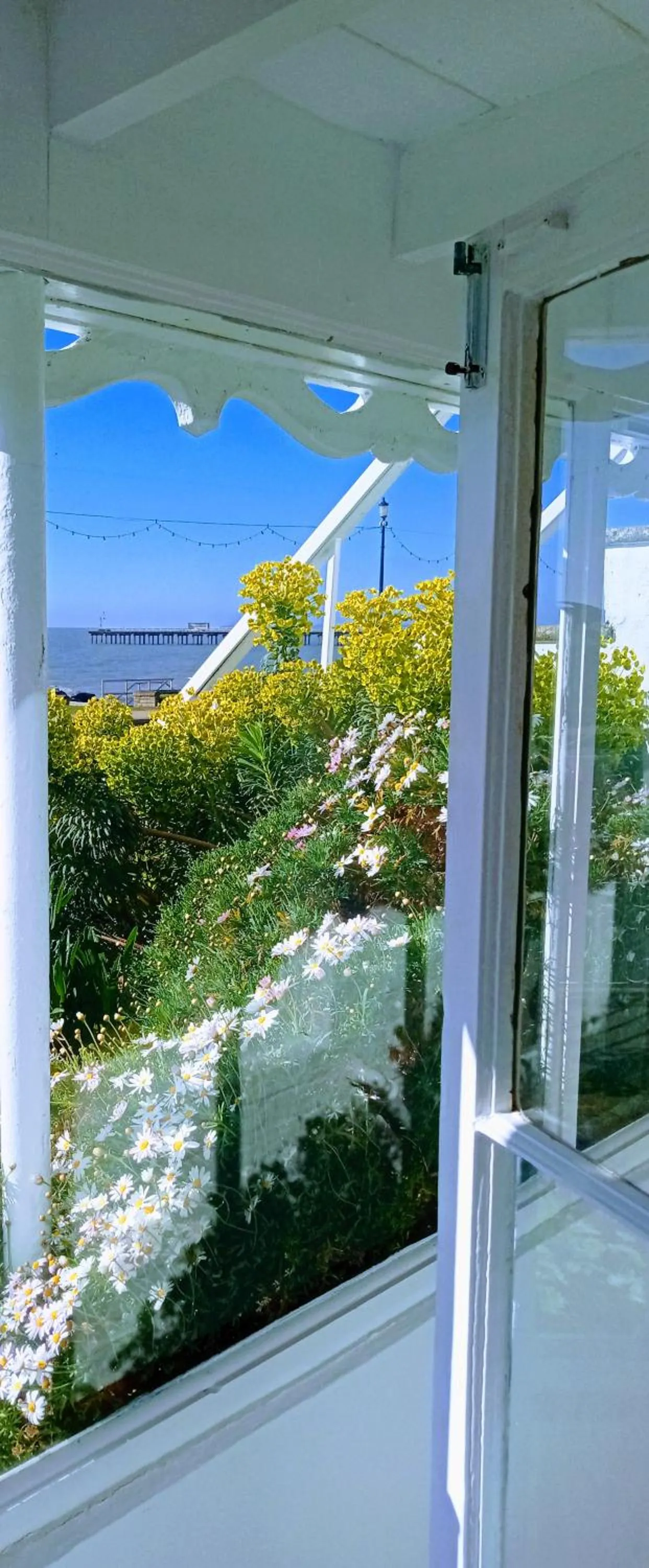 Sea view in Beachfront Studio Apartment