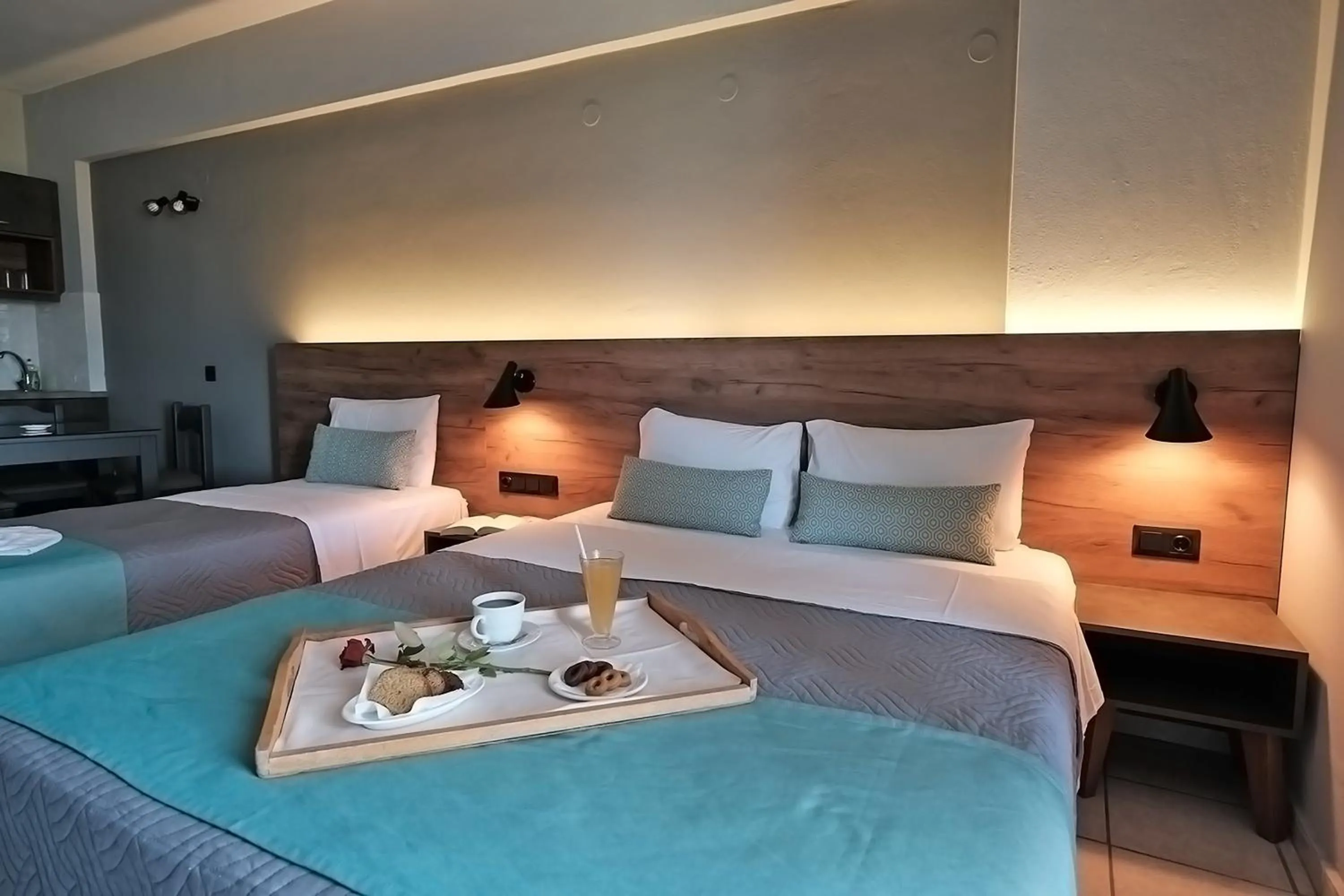 Bedroom, Bed in Poledas Apartments