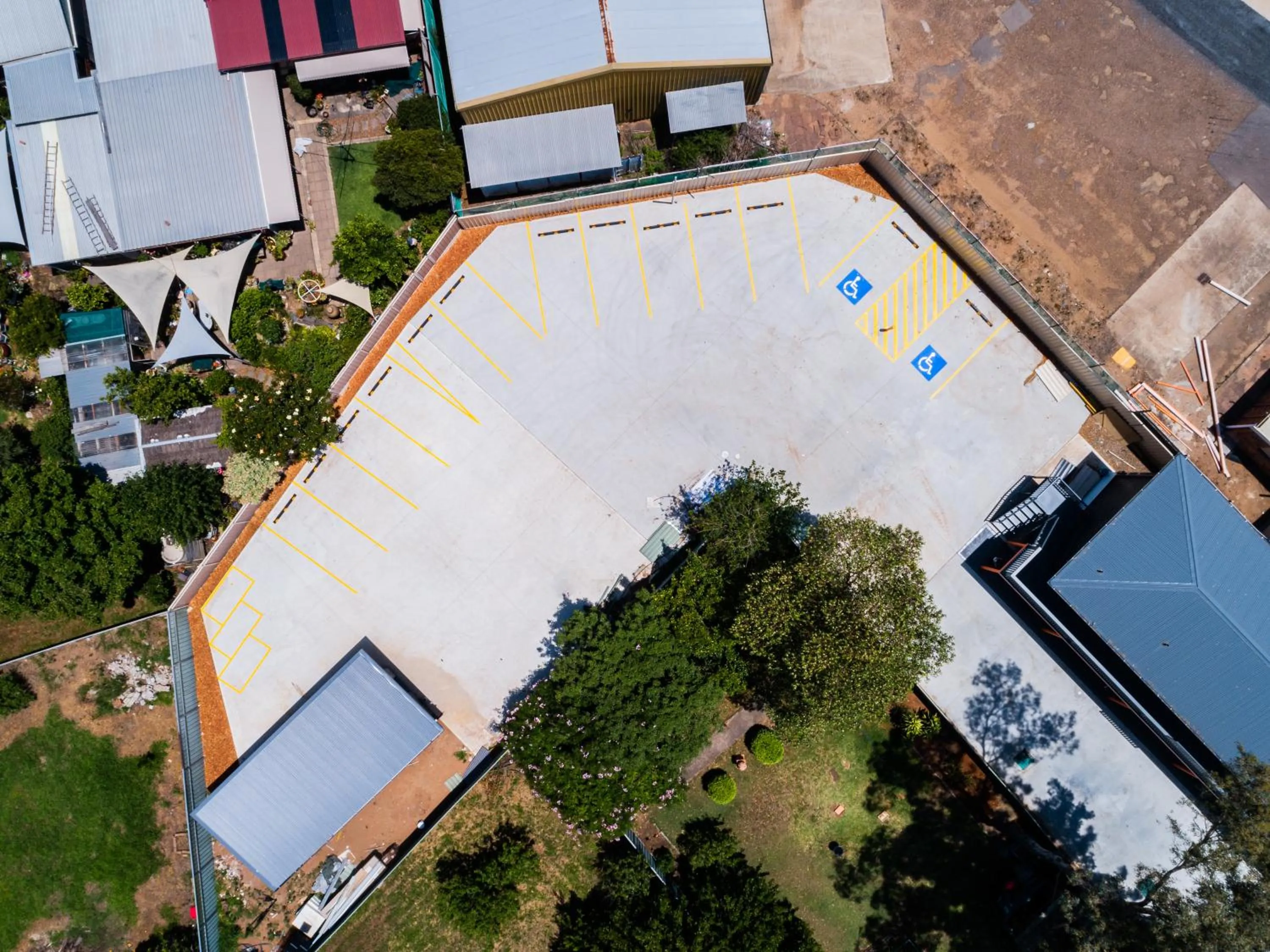 Bird's eye view in Singleton Valley Accommodation