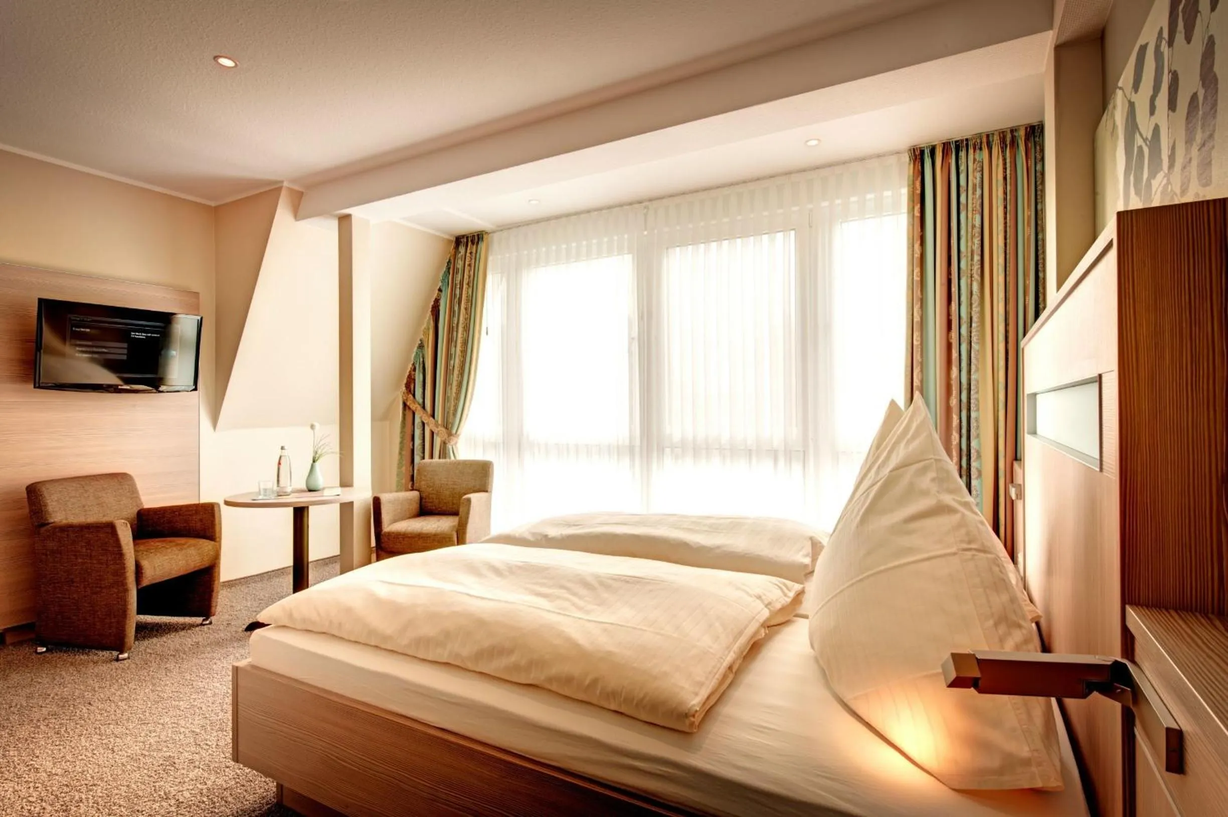 Bed in Hotel Muschelgrund