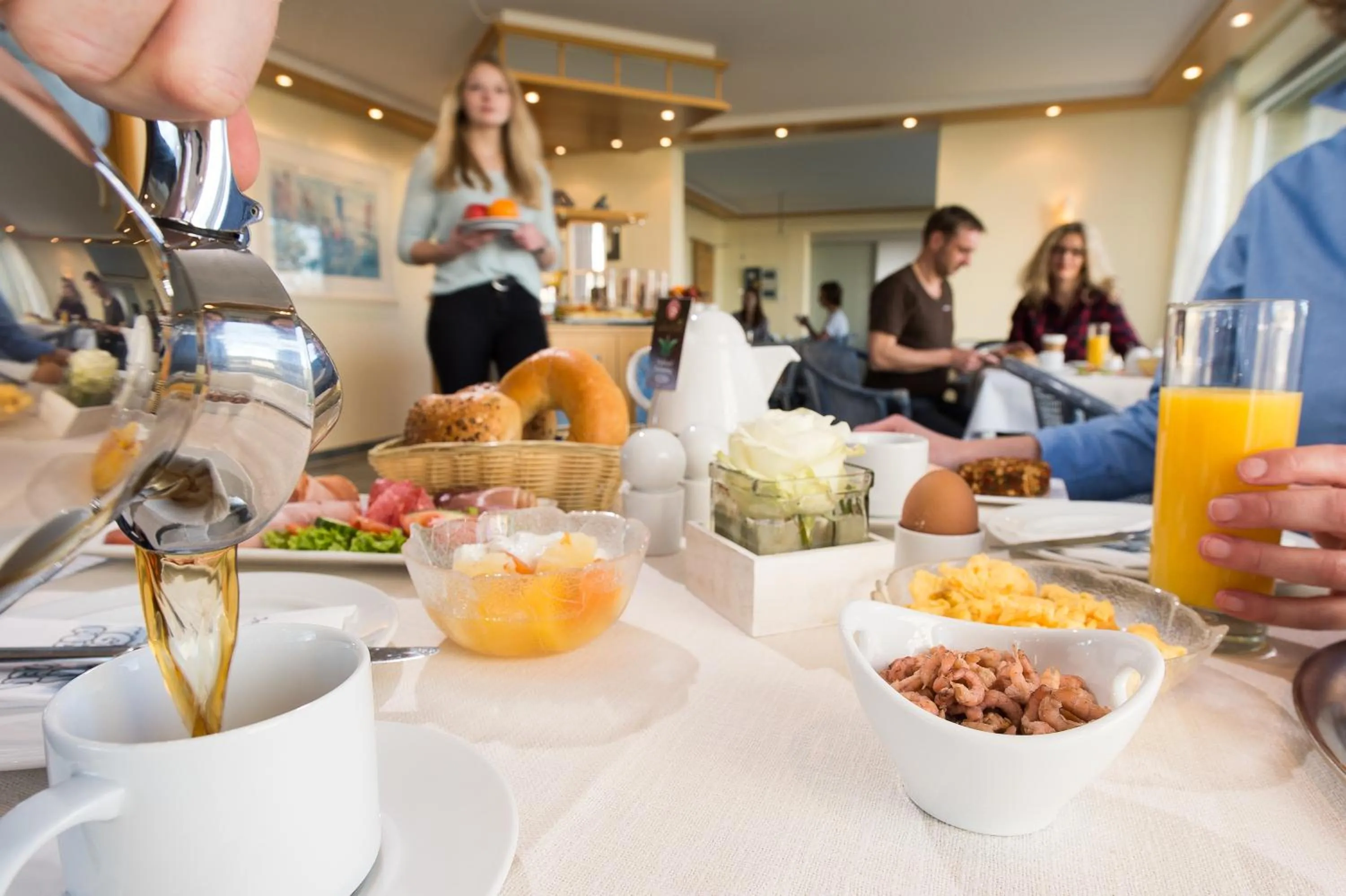 Restaurant/places to eat in Hotel Muschelgrund