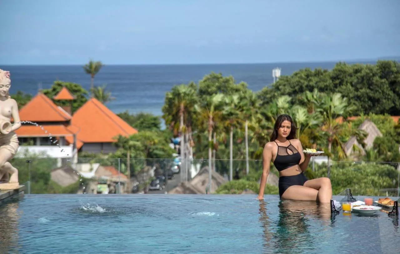 Bird's eye view in Kayangan Boutique Hotel