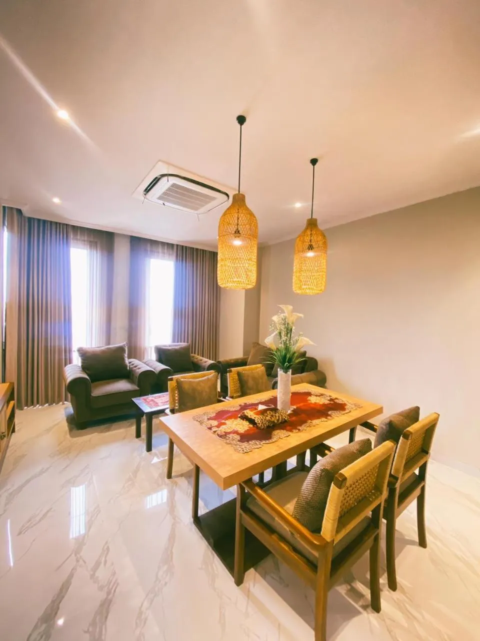 Living room in Kayangan Boutique Hotel