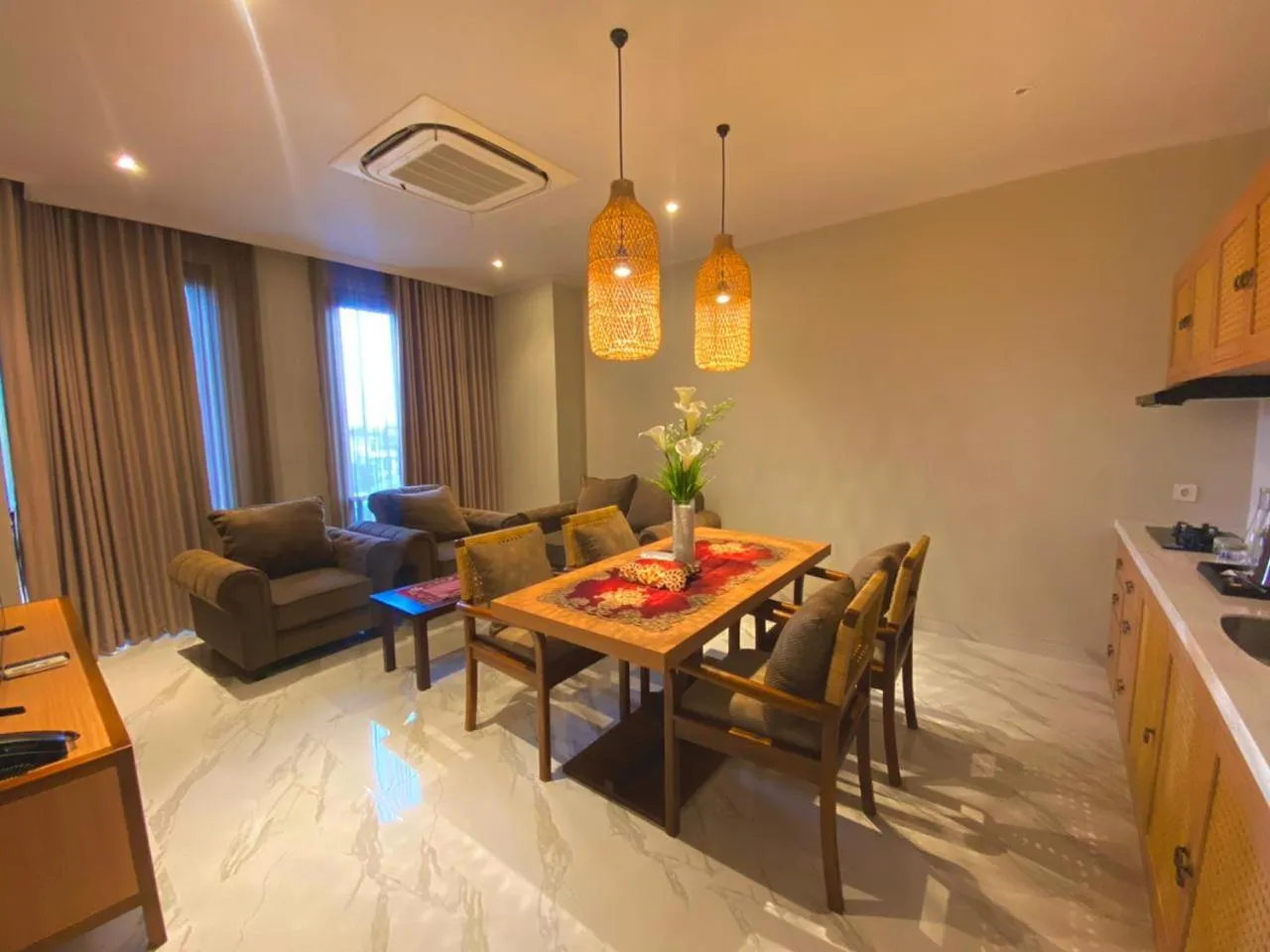 Living room in Kayangan Boutique Hotel