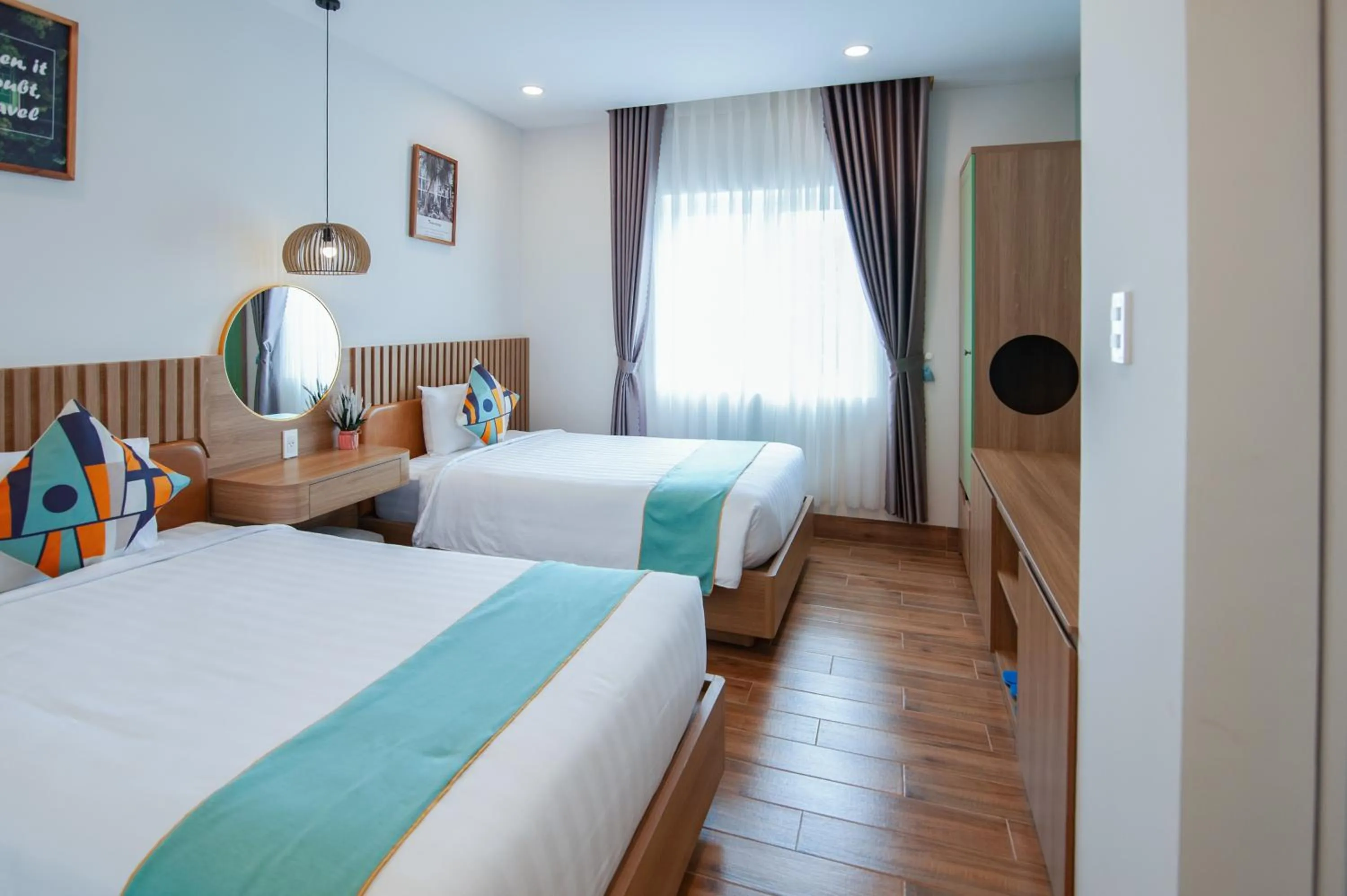 Photo of the whole room, Bed in The View Hotel