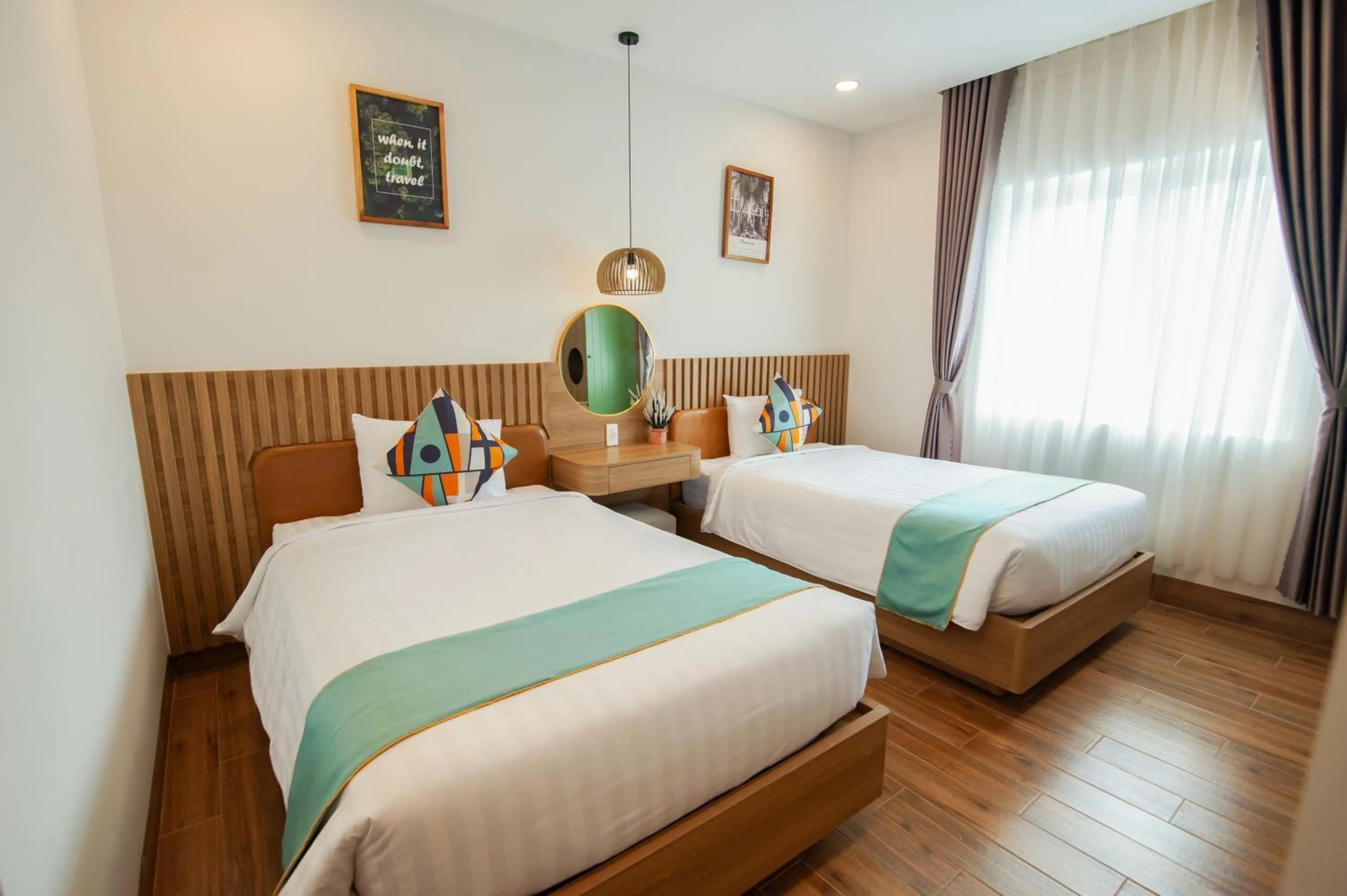 Bed in The View Hotel