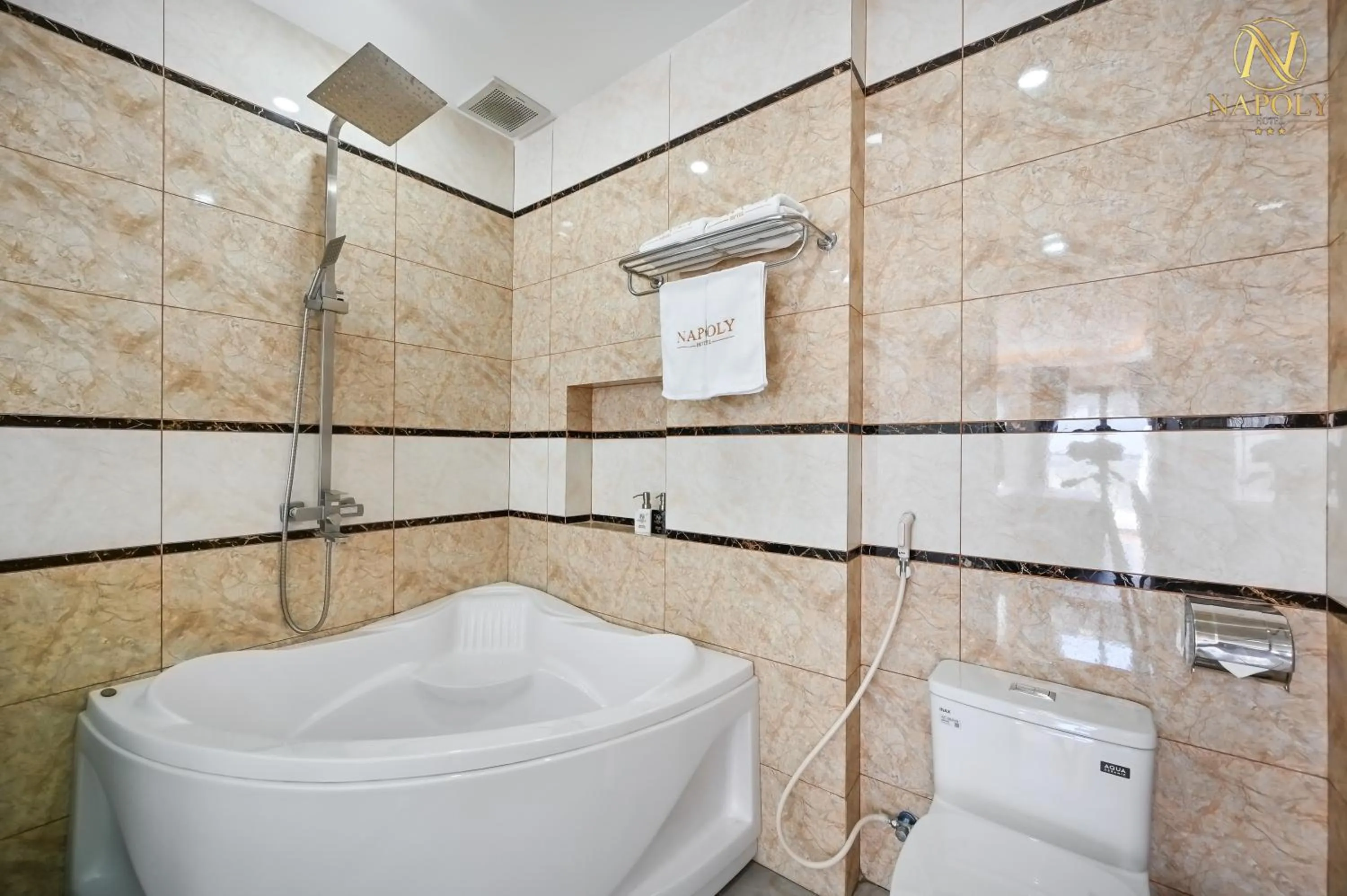 Bathroom in Napoly Hotel