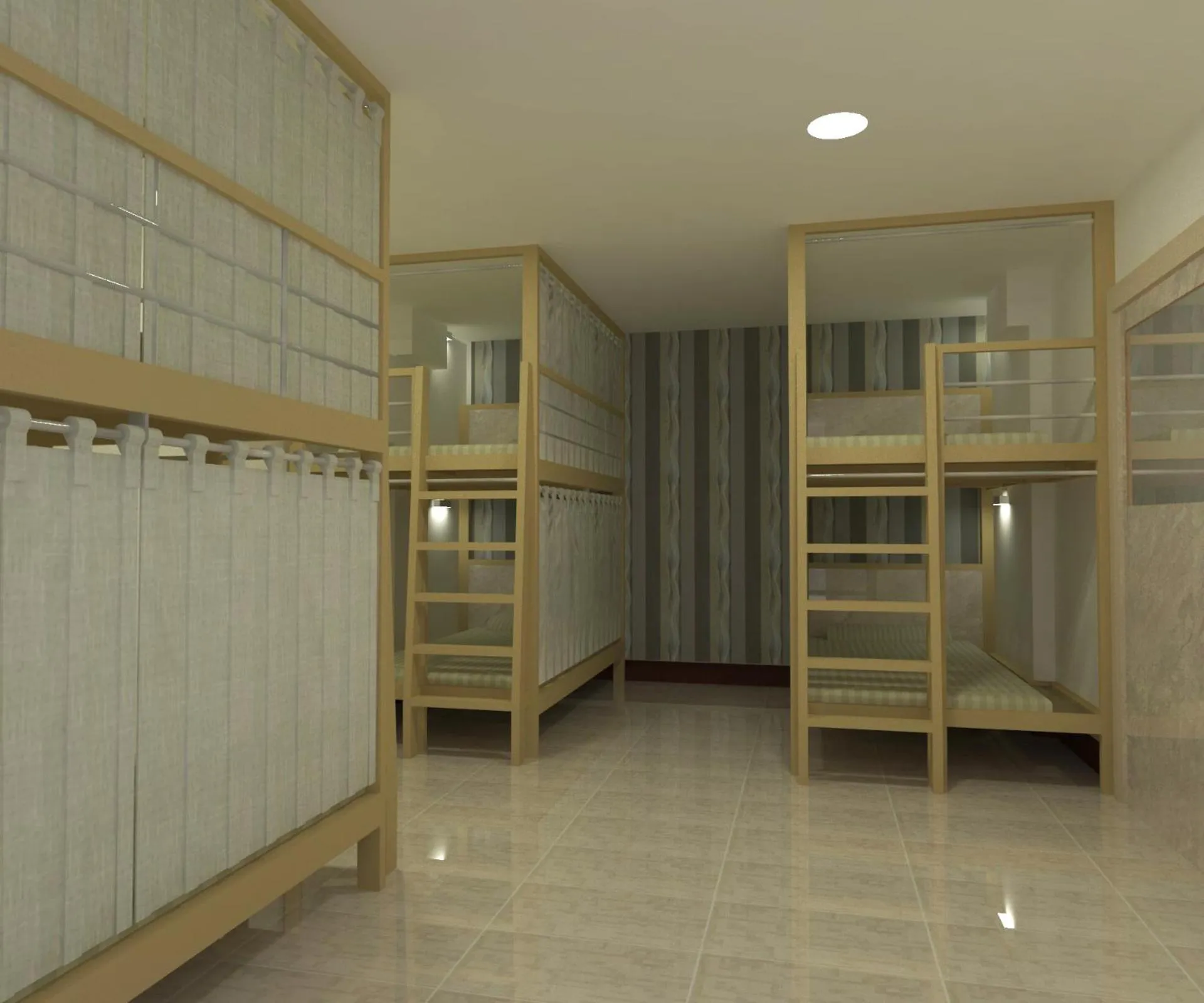 bunk bed in Malee Hotel