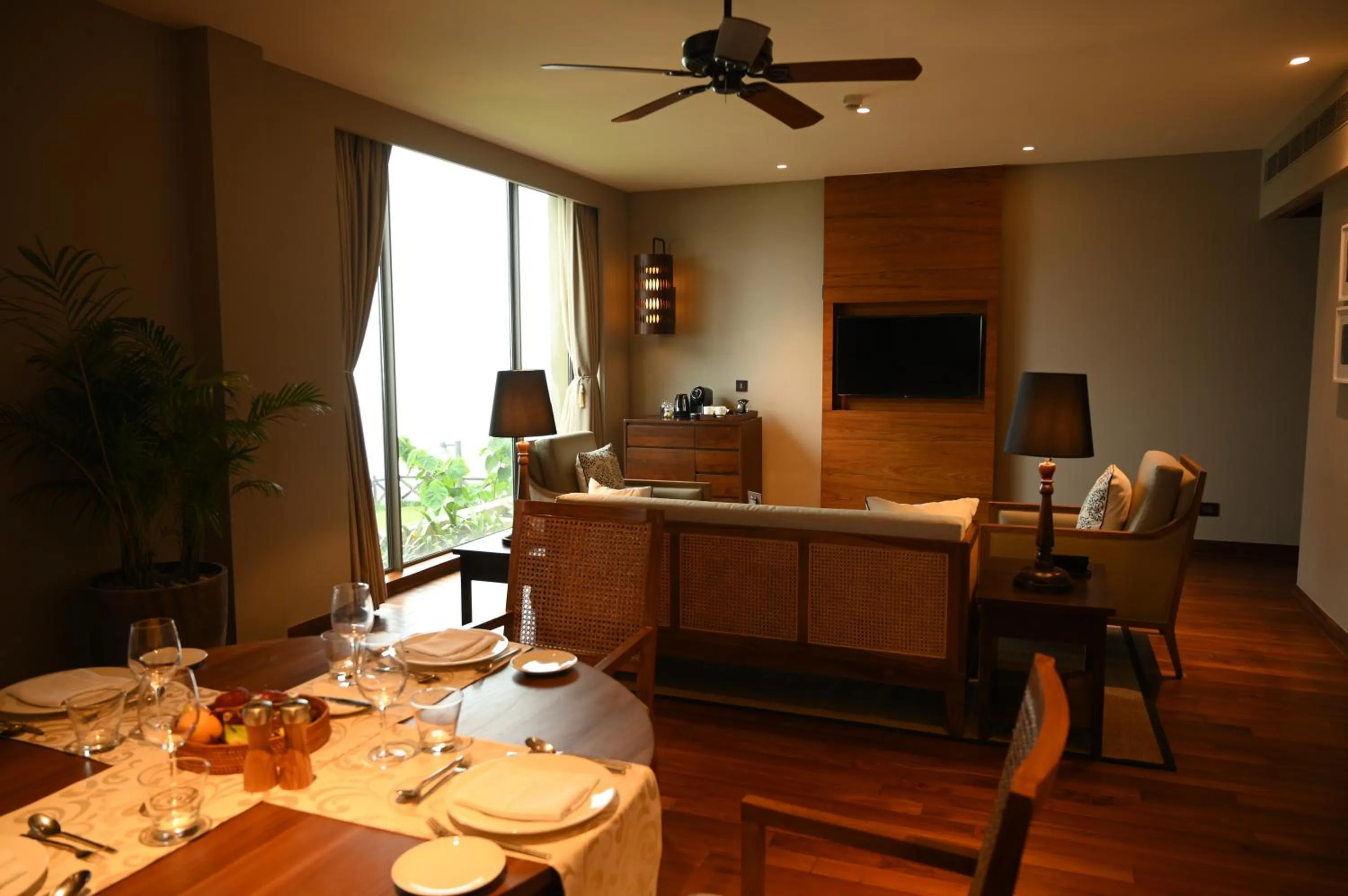 Dining area in Taj Chia Kutir Resort & Spa Darjeeling