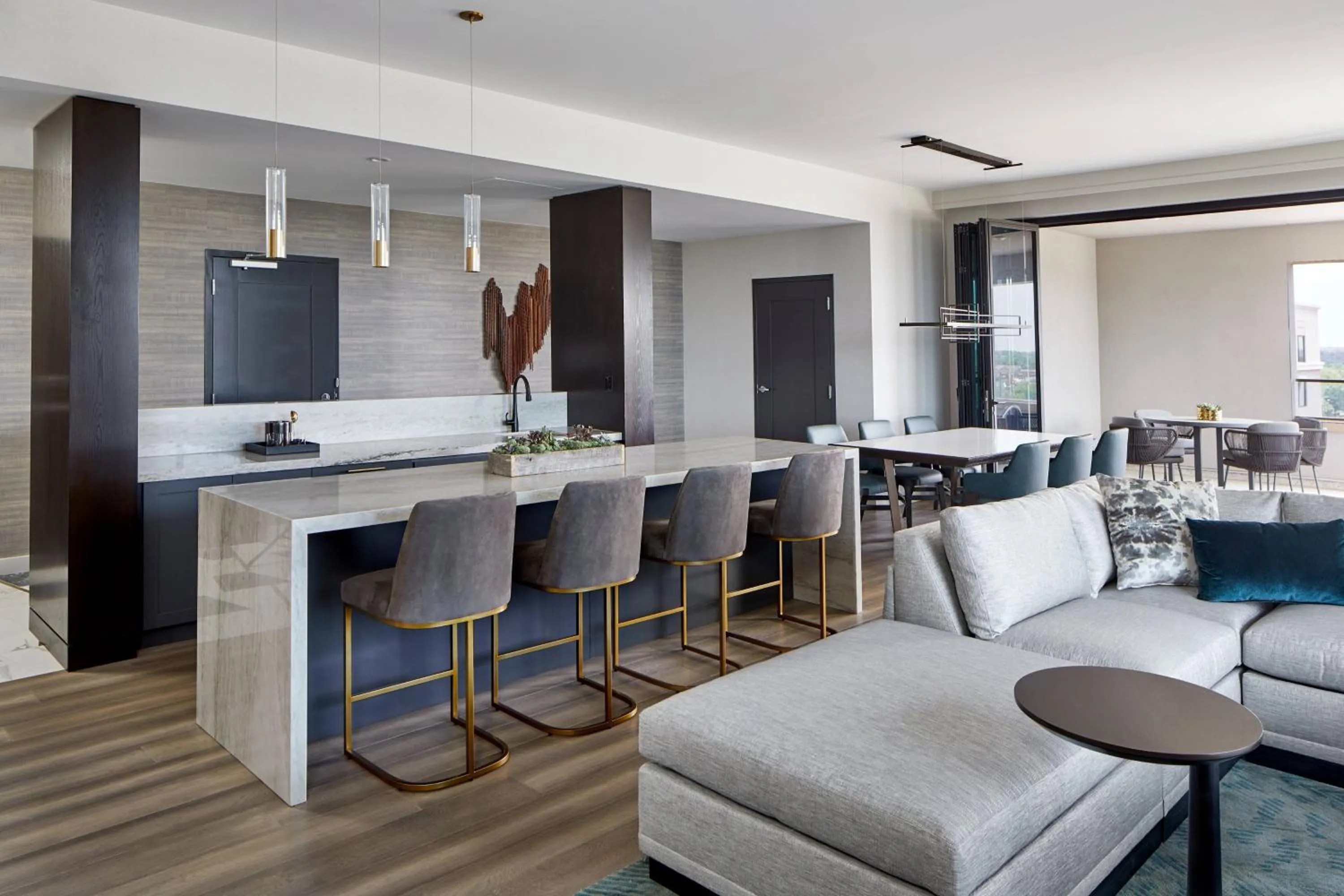 Photo of the whole room in UNC Charlotte Marriott Hotel & Conference Center