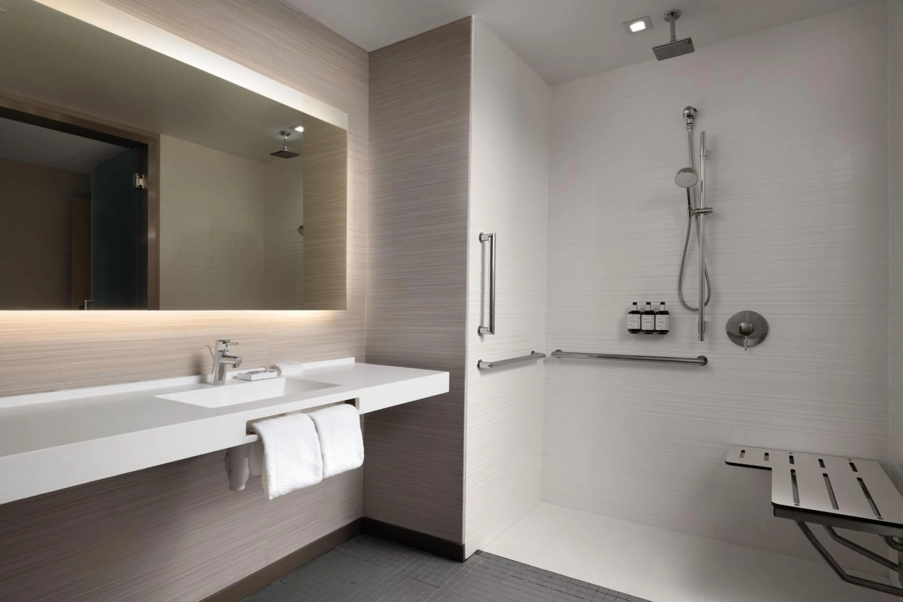 Bathroom in AC Hotel by Marriott Phoenix Downtown