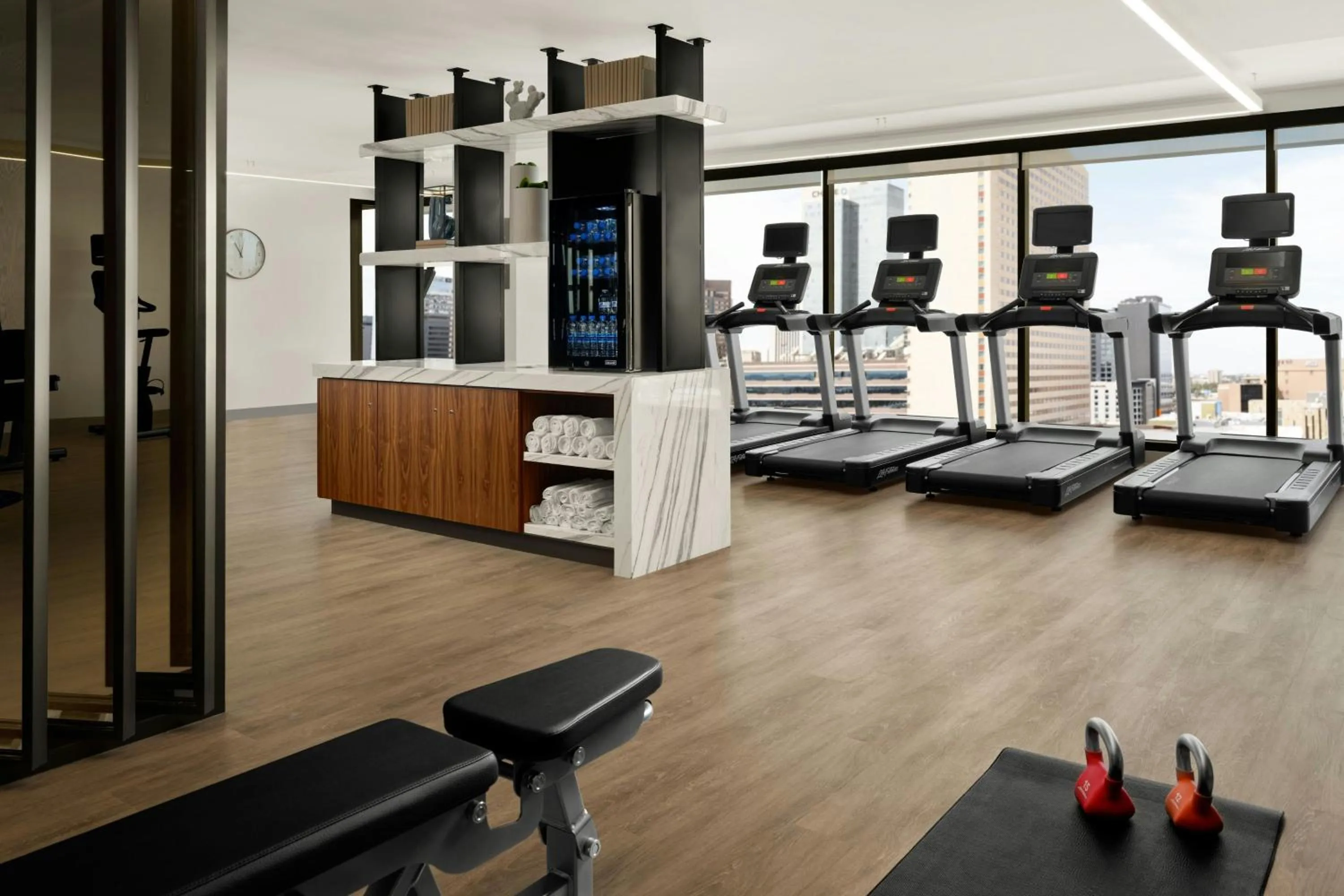 Fitness centre/facilities in AC Hotel by Marriott Phoenix Downtown