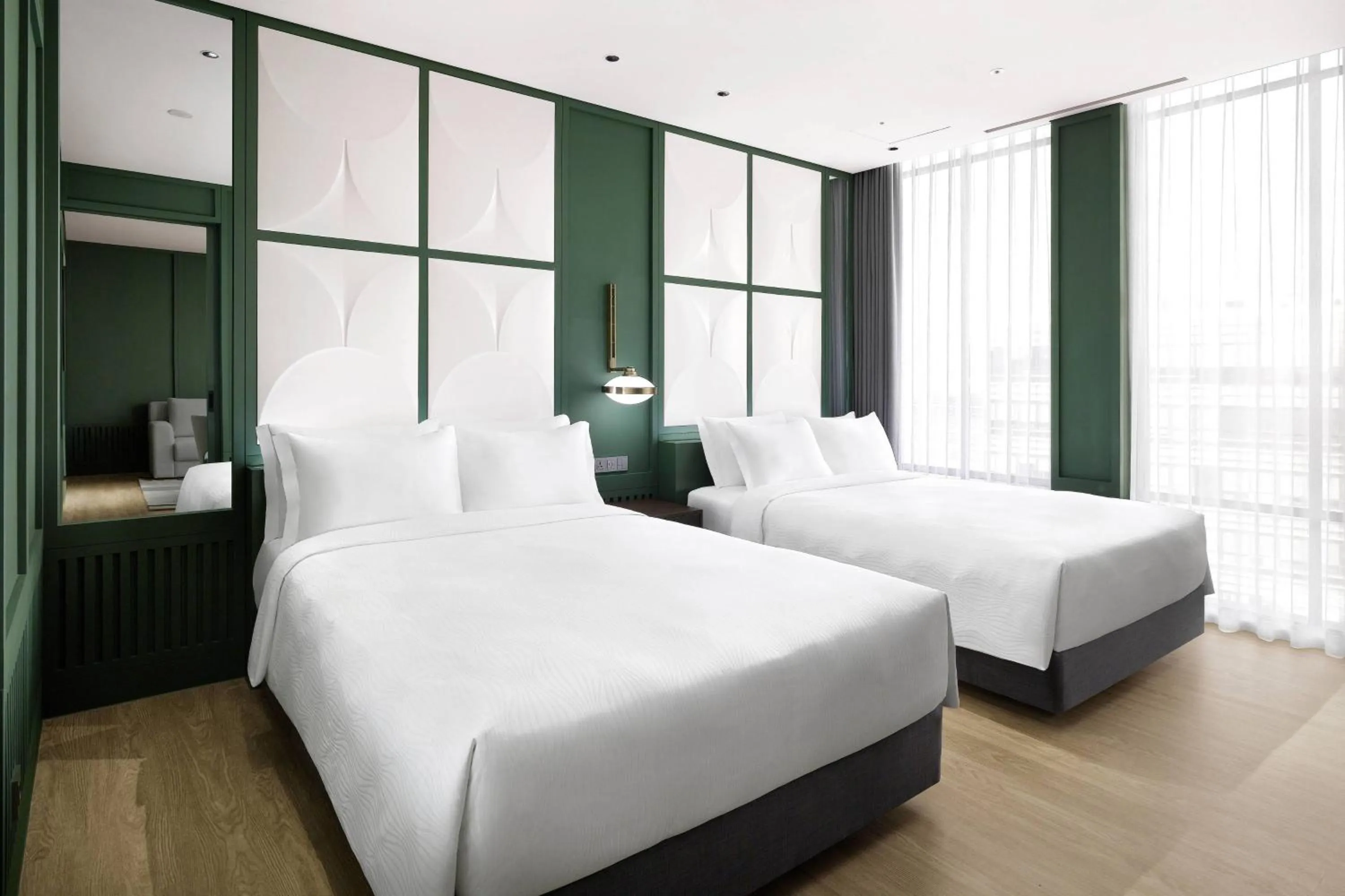 Bedroom, Bed in GRAVITY JOSUN Seoul Pangyo, Autograph Collection