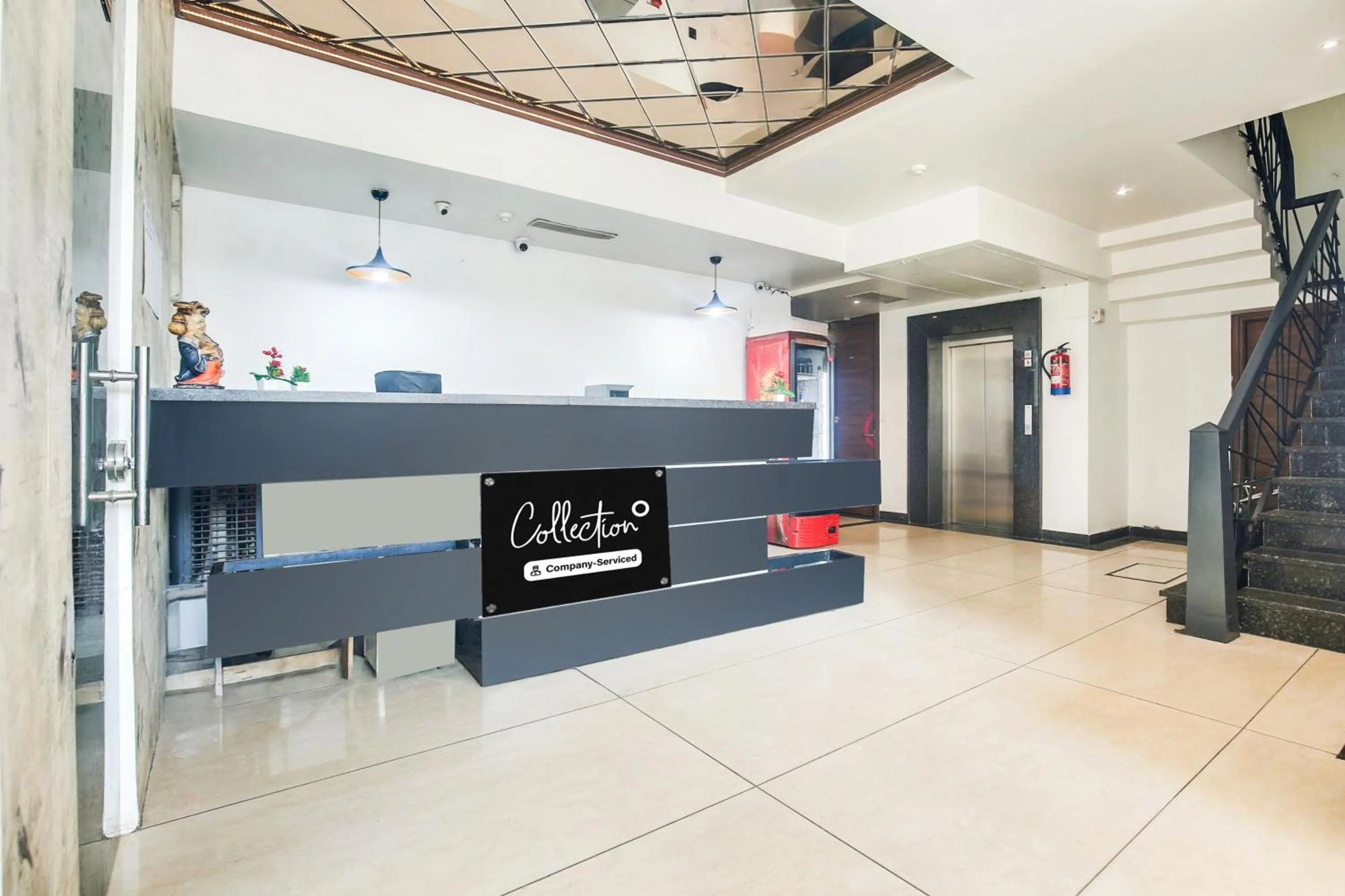 Lobby or reception in Super Collection O Amritsar Near Railway Station