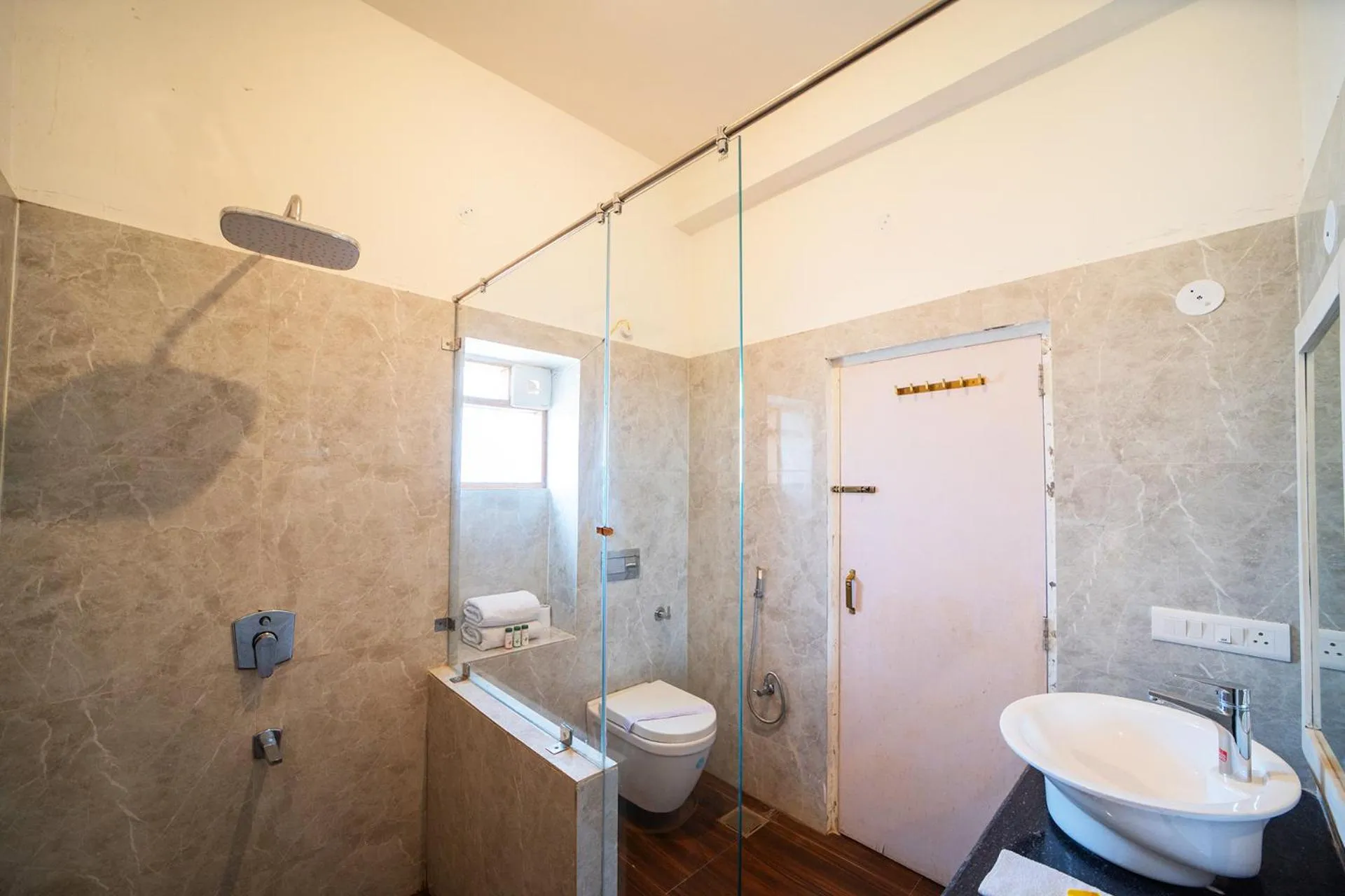 Bathroom in Maa Ashapura Resort