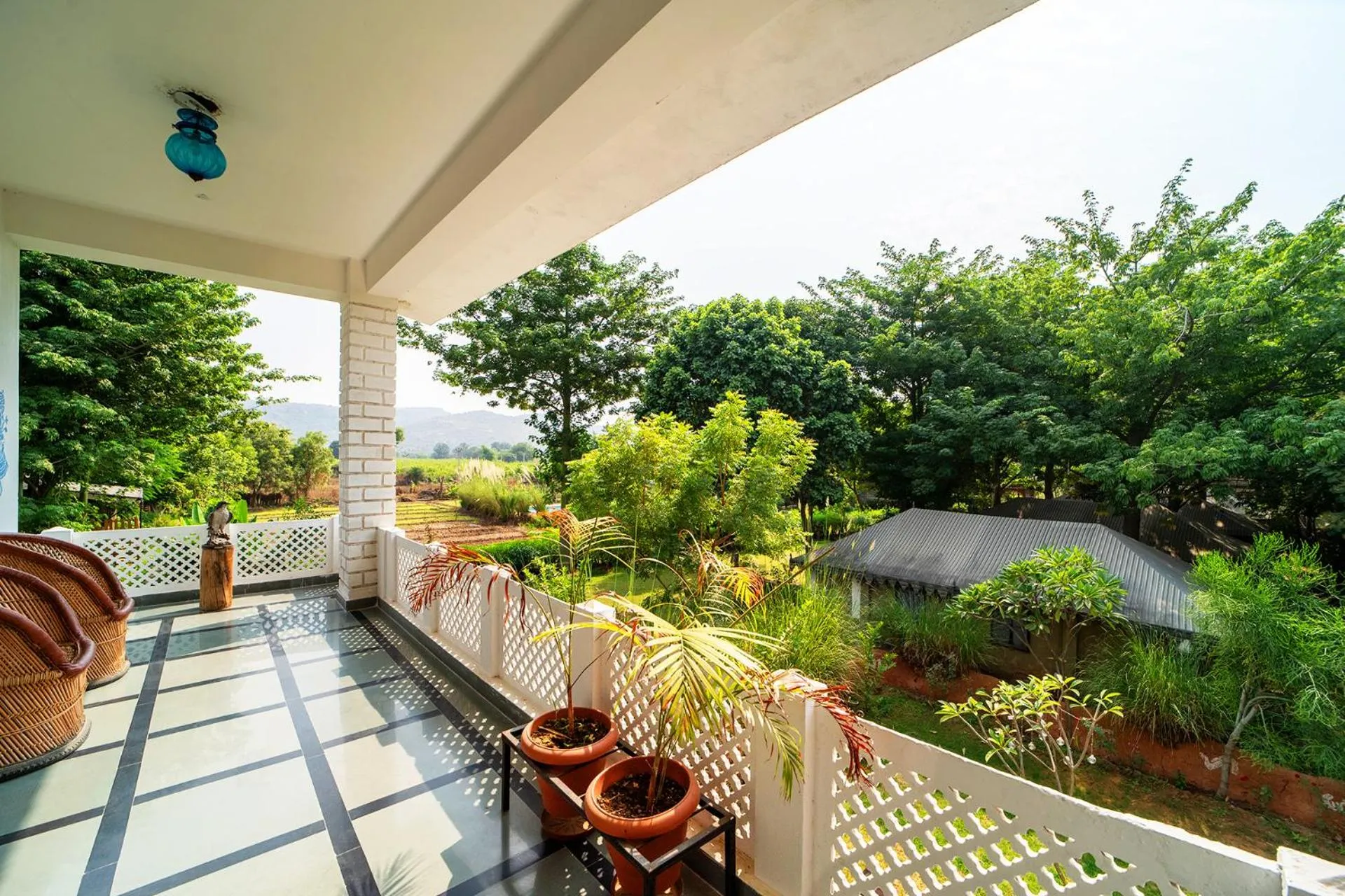 Garden view in Maa Ashapura Resort