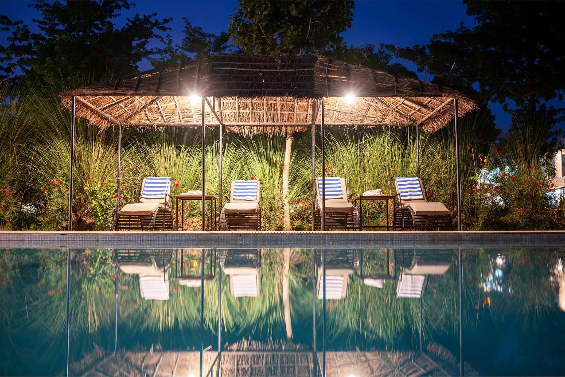 Swimming pool in Maa Ashapura Resort