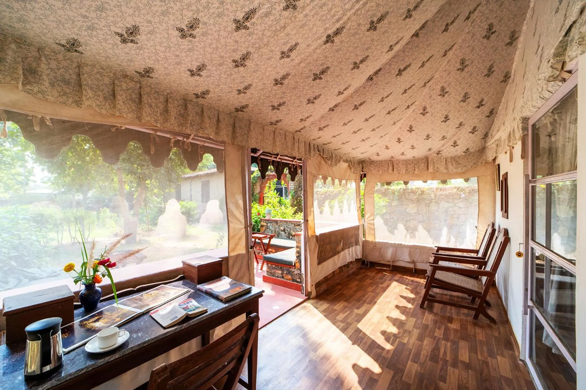 Balcony/Terrace in Maa Ashapura Resort