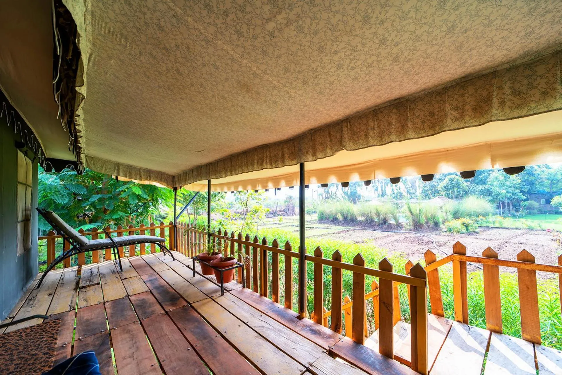 Balcony/Terrace in Maa Ashapura Resort