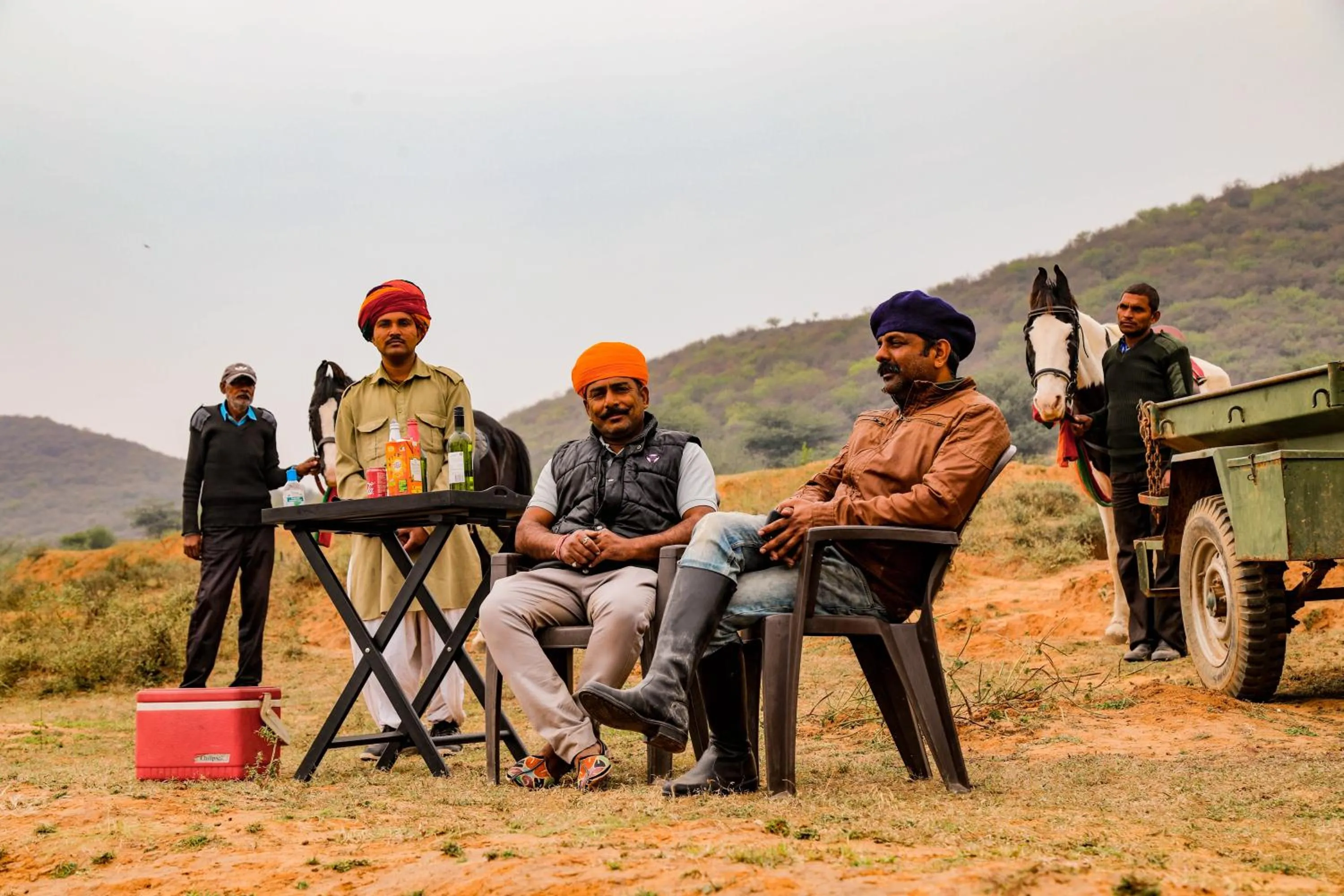 group of guests in Maa Ashapura Resort