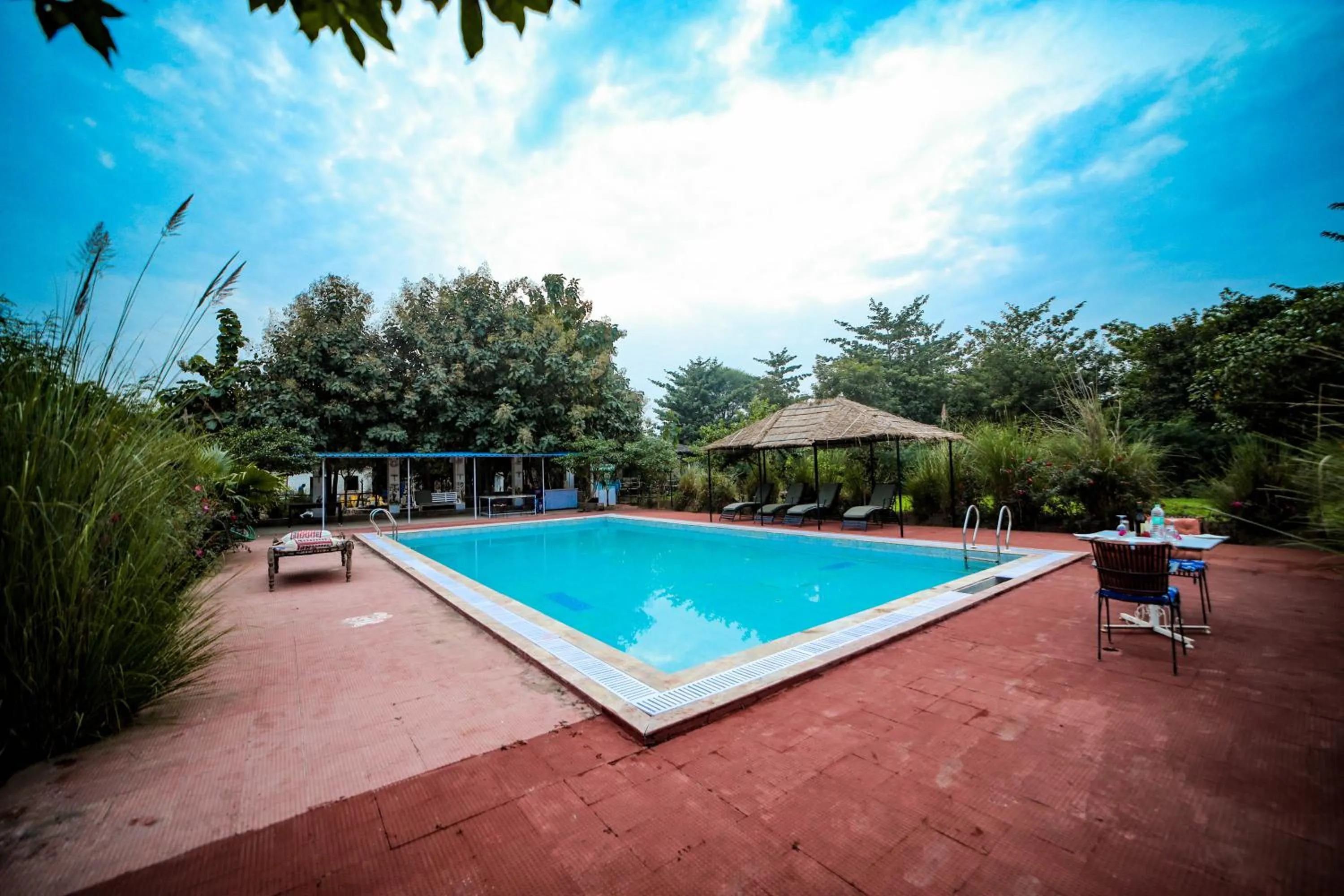 Swimming pool in Maa Ashapura Resort