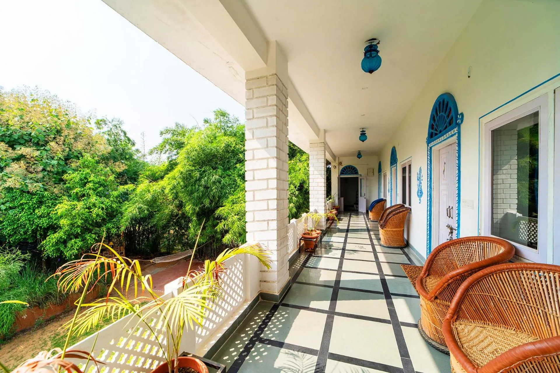 Seating area in Maa Ashapura Resort