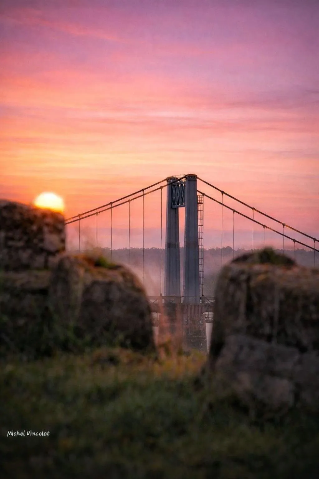 Sunrise in Logis Loire Hotel - Les Cocottes Restaurant