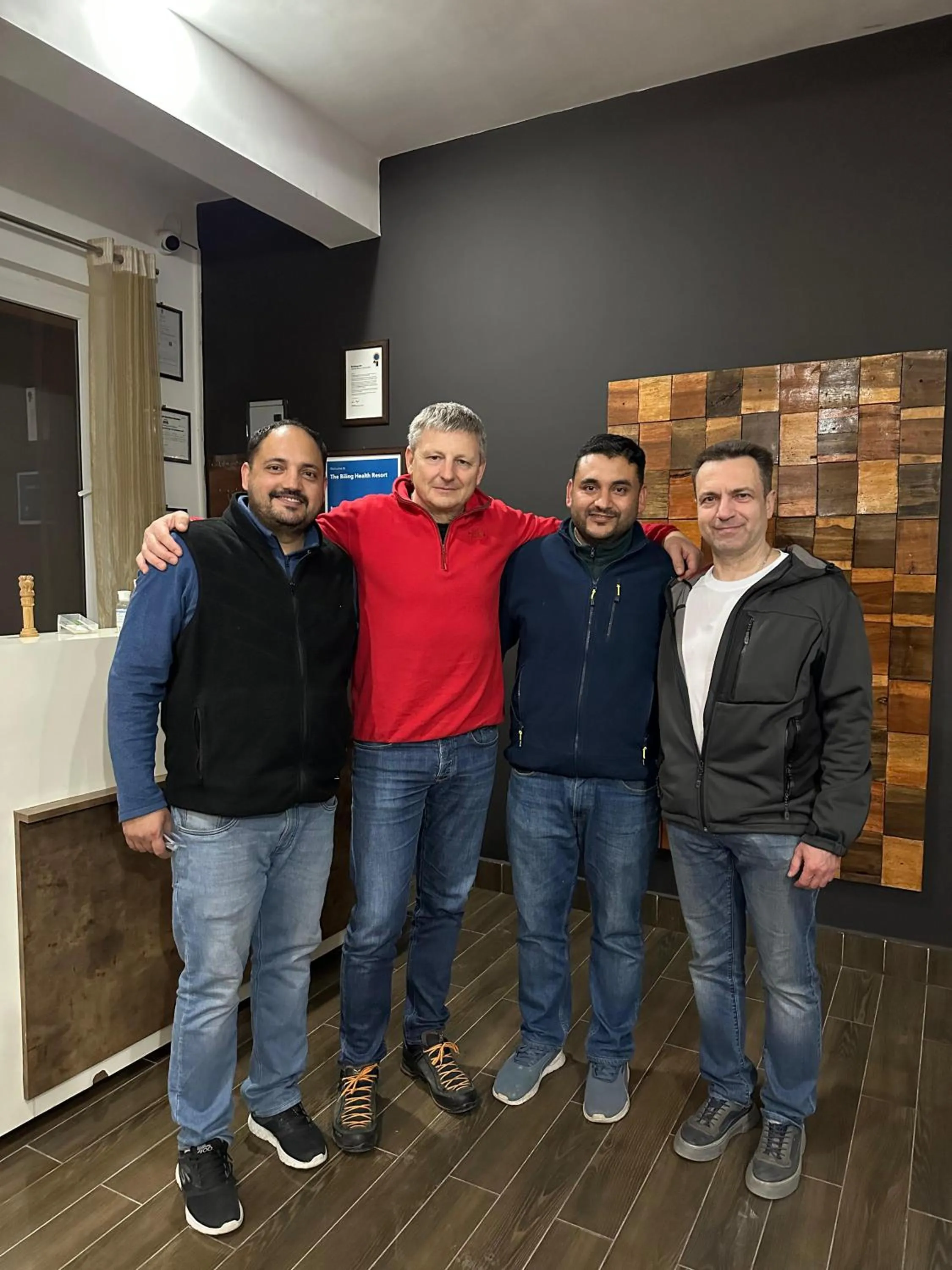 Lobby or reception in The Billing Health Resort