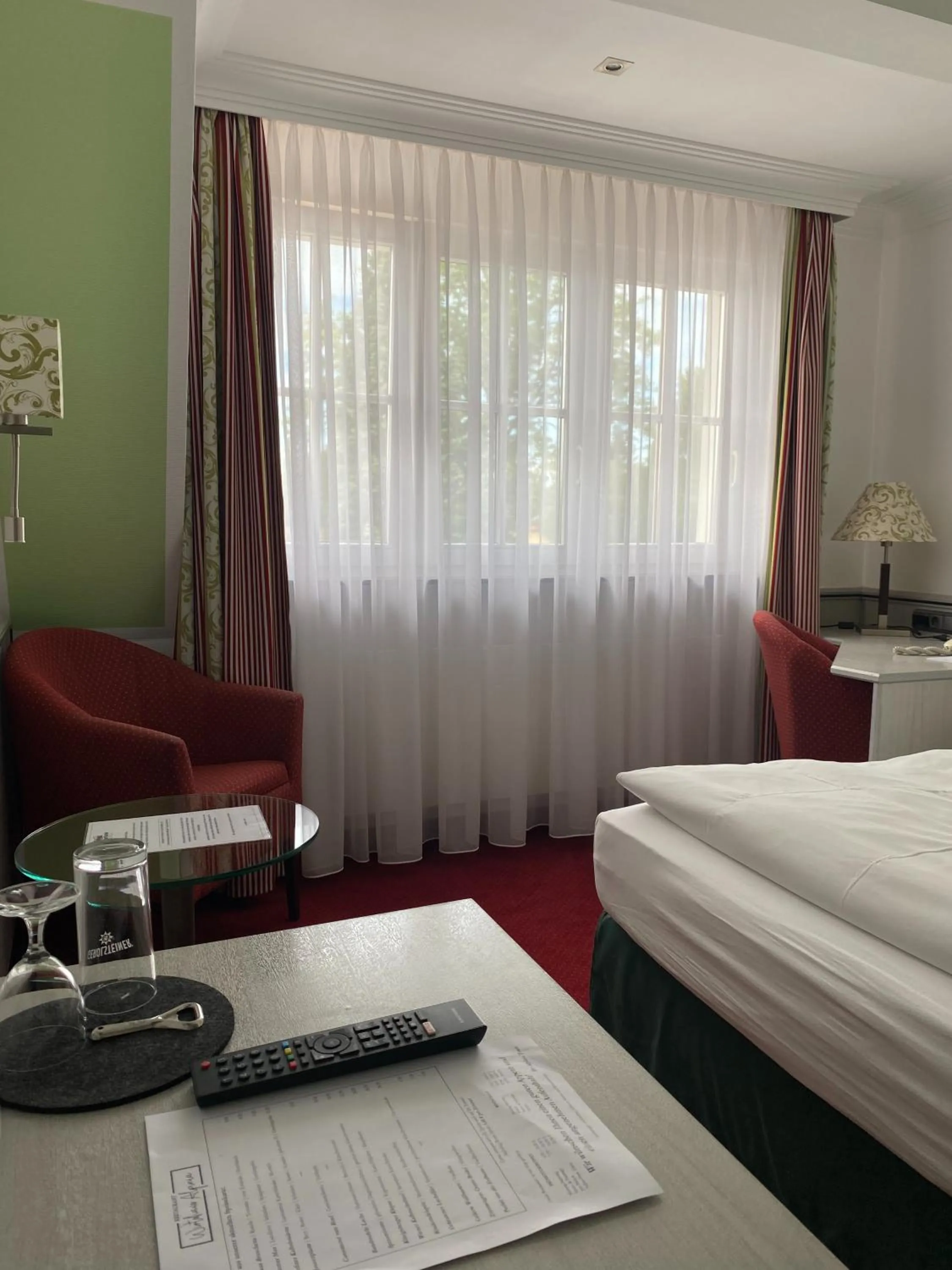 Photo of the whole room, Bed in Landhaus Alpinia