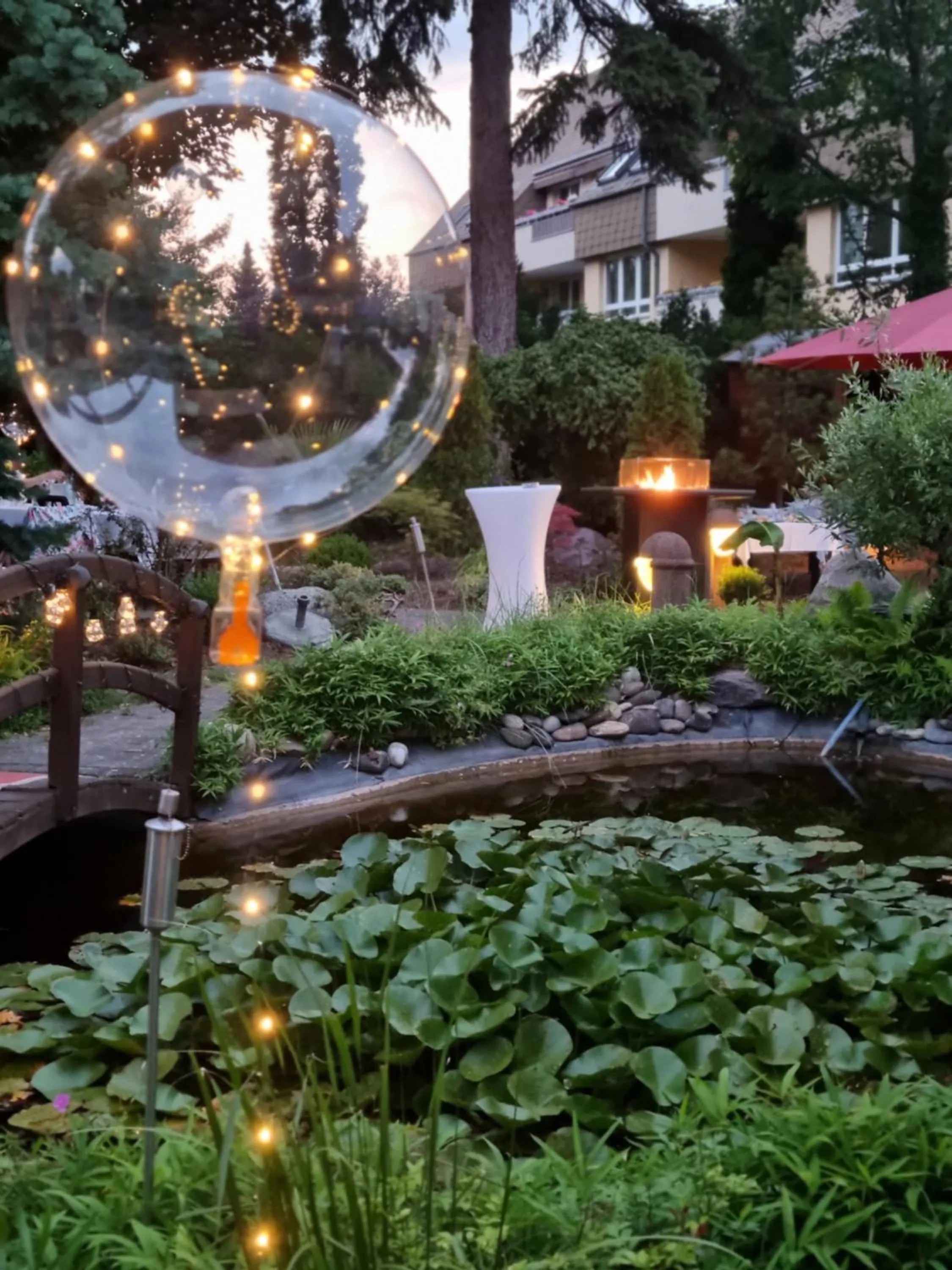 Garden in Landhaus Alpinia