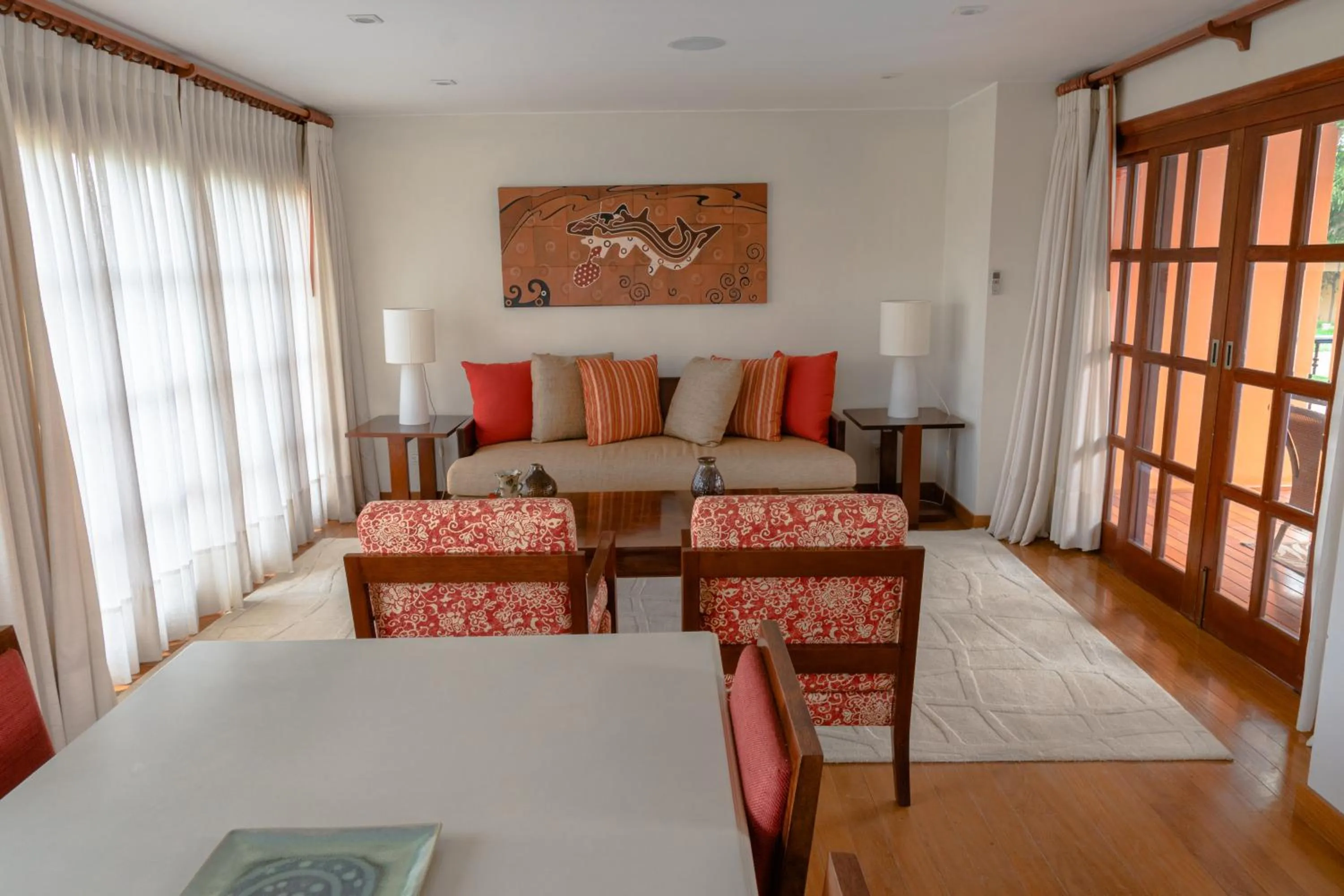 Living room in Hotel & Hacienda La Caravedo