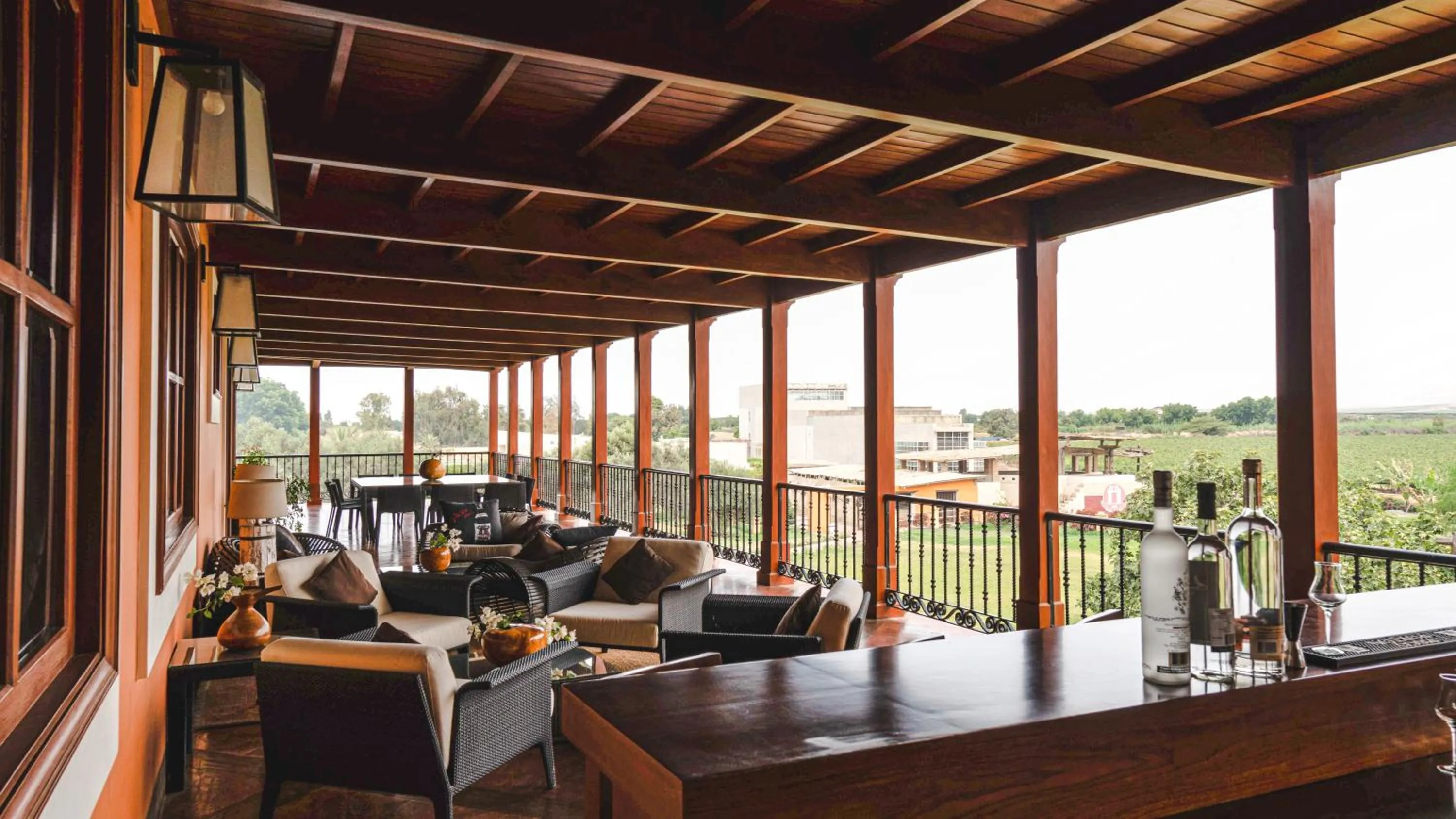 Balcony/Terrace in Hotel & Hacienda La Caravedo