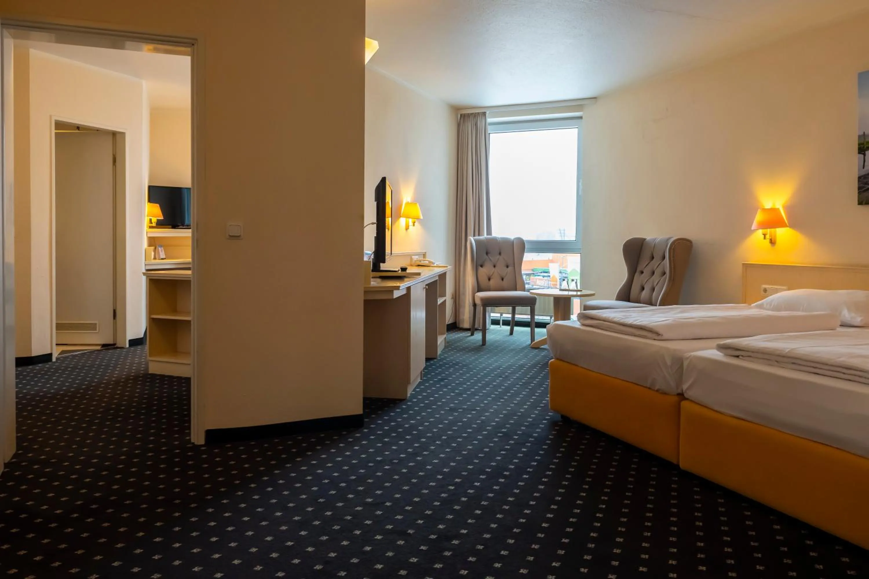 Bed in Trip Inn Hotel Astoria