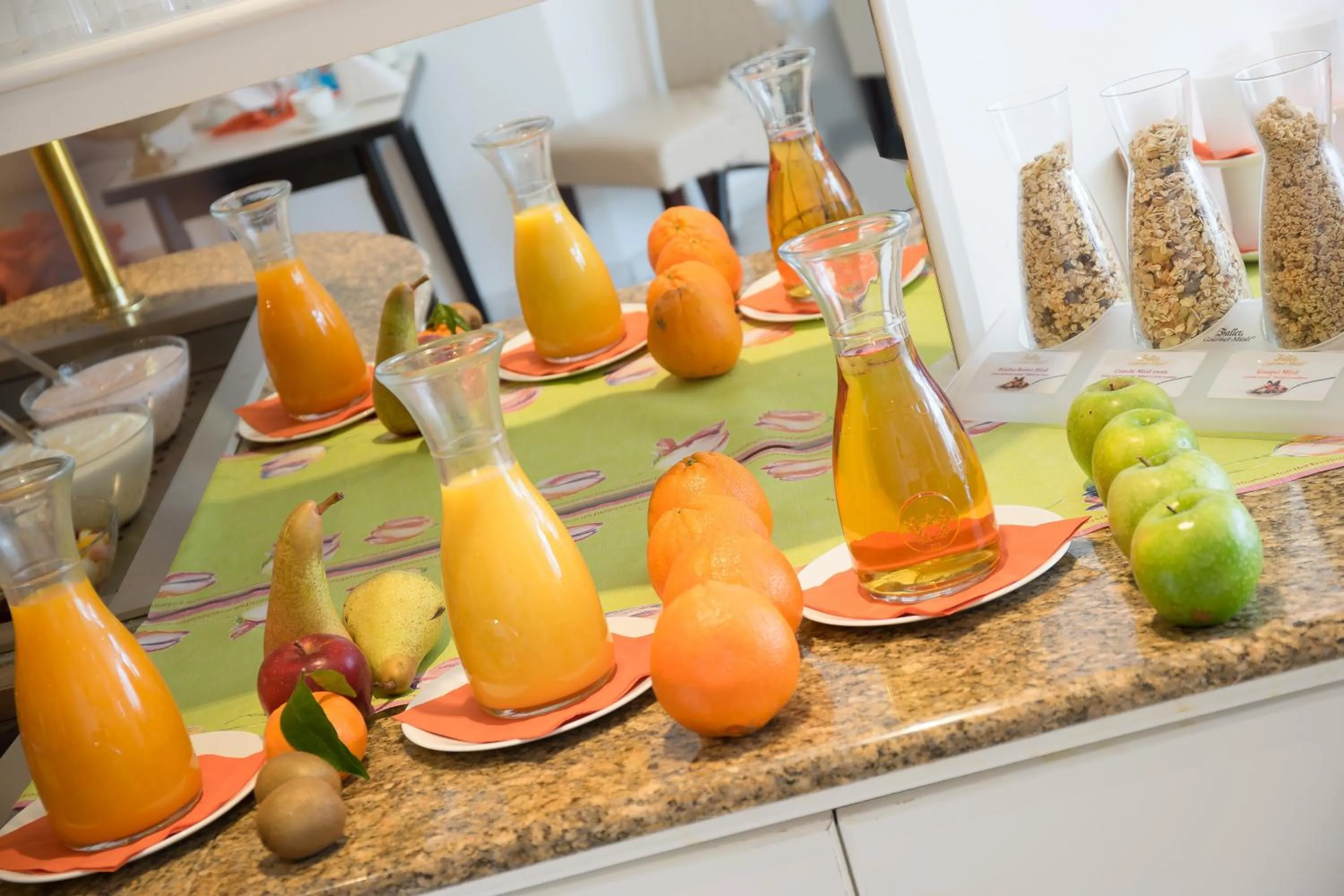 Buffet breakfast in Trip Inn Hotel Astoria