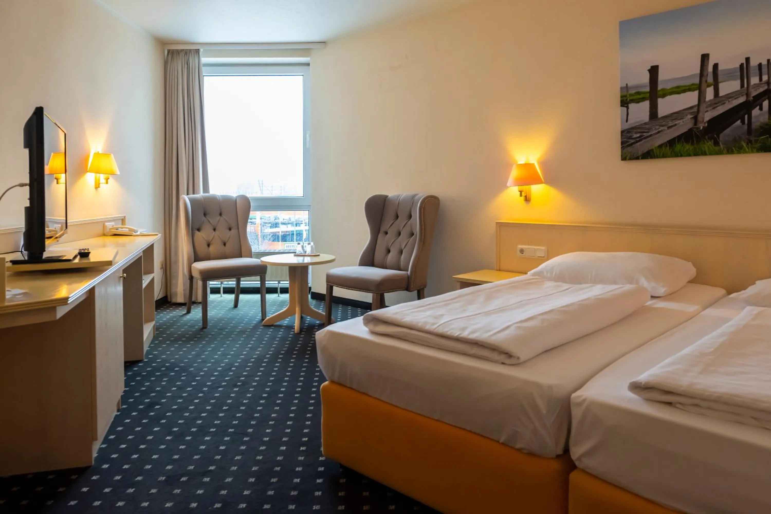 Bed in Trip Inn Hotel Astoria