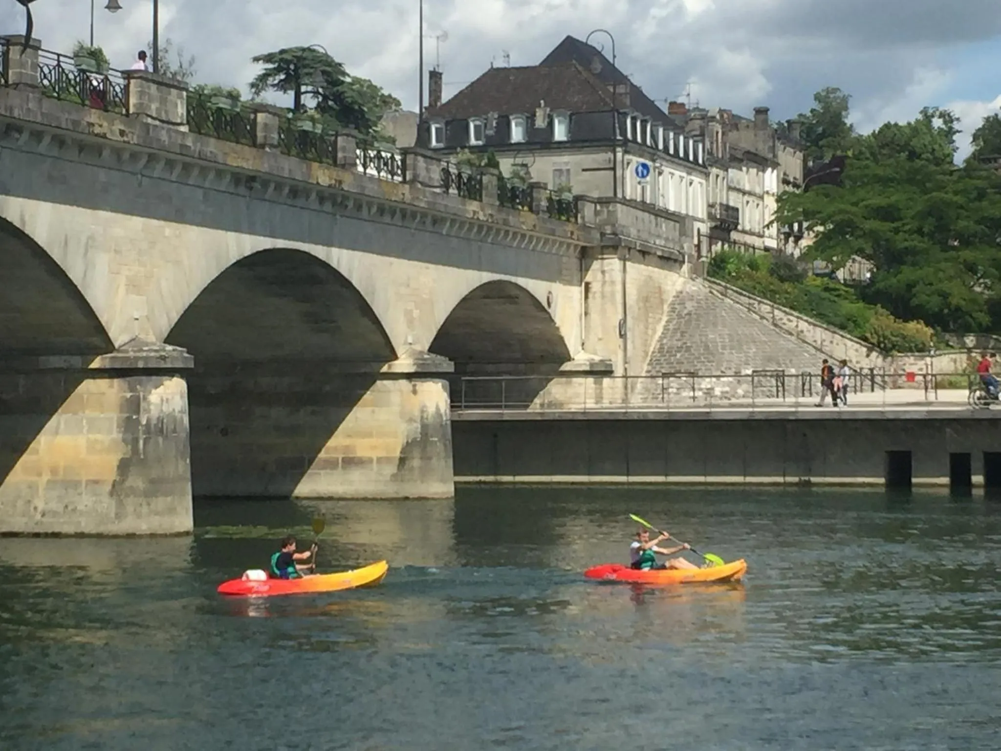 Canoeing in La Vieille Distillerie